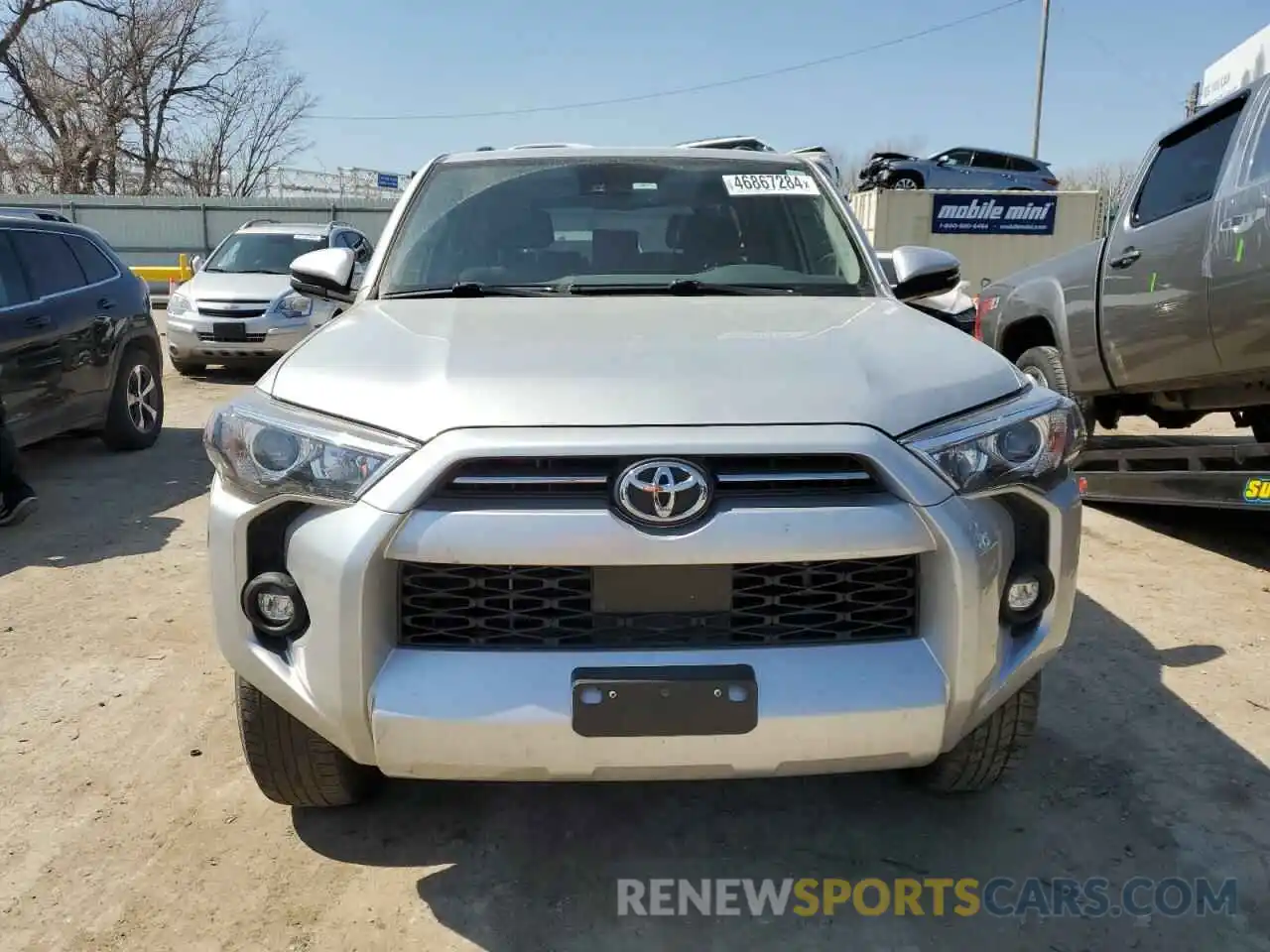 5 Photograph of a damaged car JTENU5JR8M5842089 TOYOTA 4RUNNER 2021