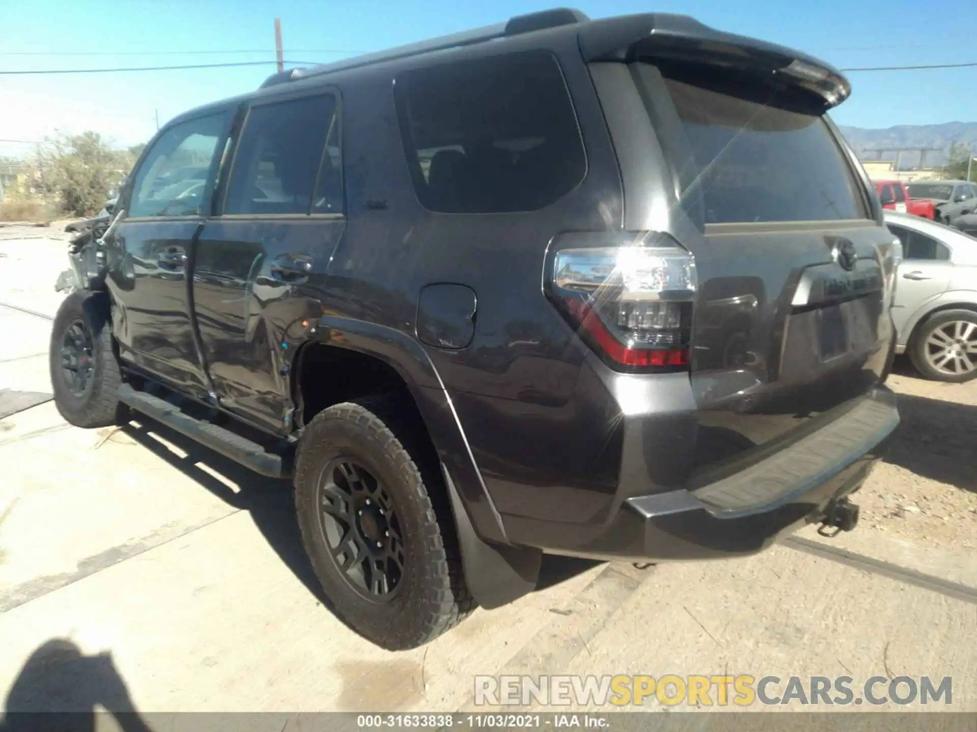 3 Photograph of a damaged car JTENU5JR8M5870135 TOYOTA 4RUNNER 2021