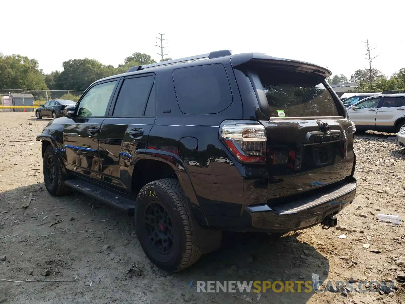 3 Photograph of a damaged car JTENU5JR8M5899330 TOYOTA 4RUNNER 2021