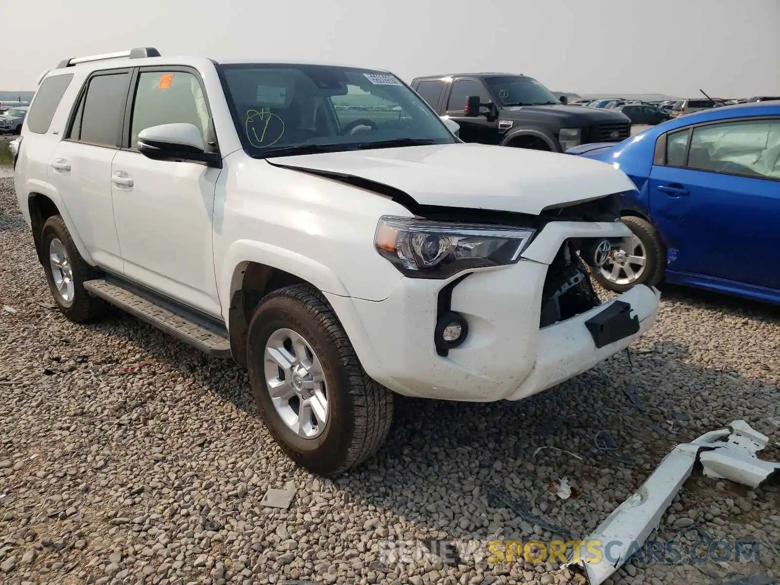 1 Photograph of a damaged car JTENU5JR8M5930575 TOYOTA 4RUNNER 2021