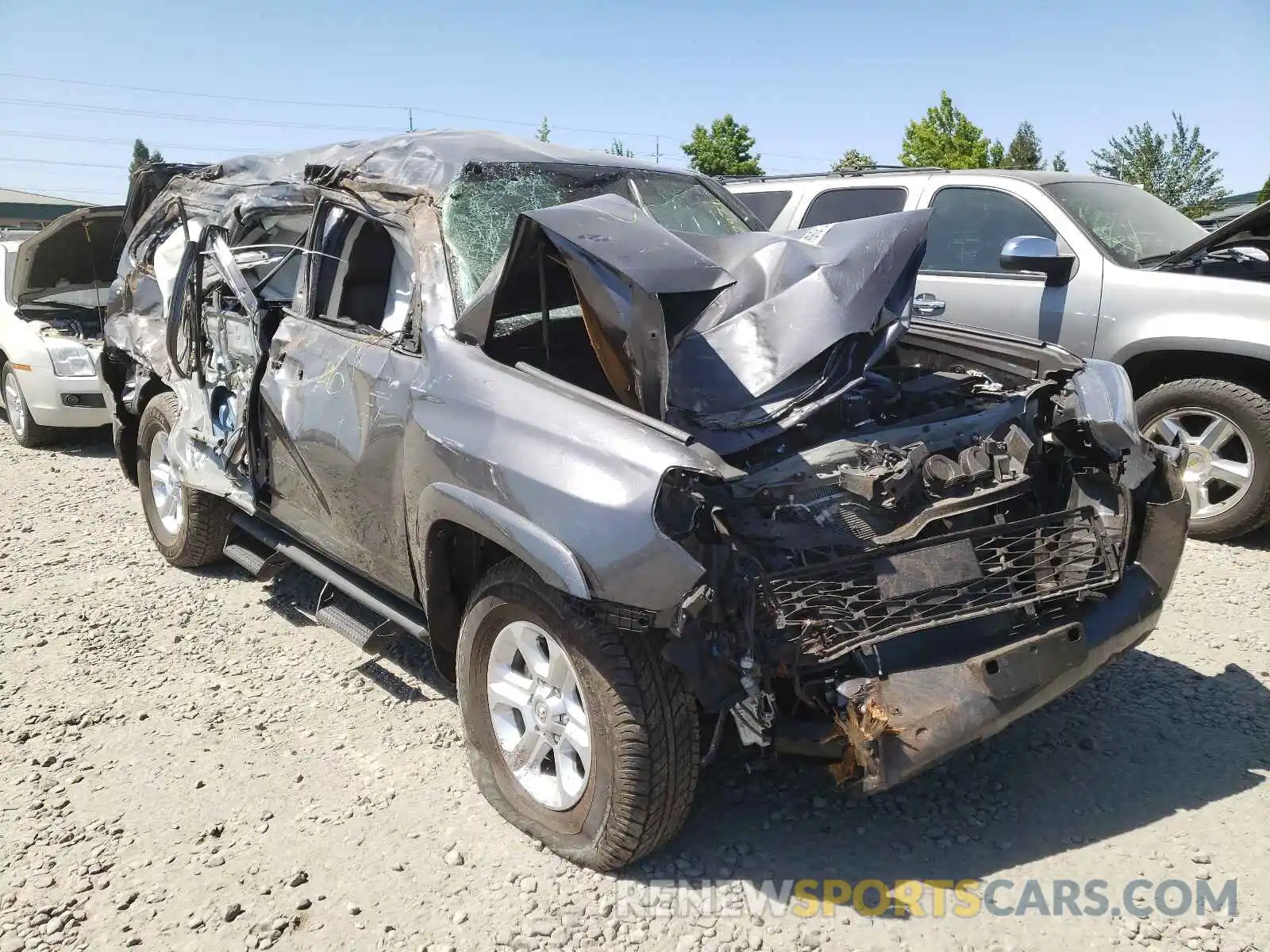 1 Photograph of a damaged car JTENU5JR9M5899210 TOYOTA 4RUNNER 2021