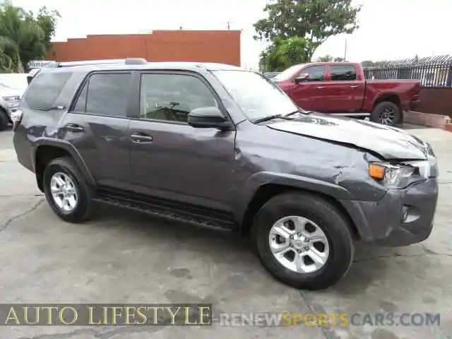 1 Photograph of a damaged car JTENU5JR9M5901120 TOYOTA 4RUNNER 2021