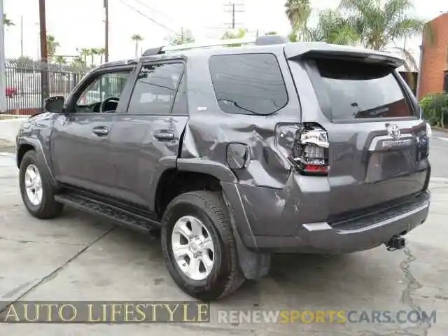 3 Photograph of a damaged car JTENU5JR9M5901120 TOYOTA 4RUNNER 2021