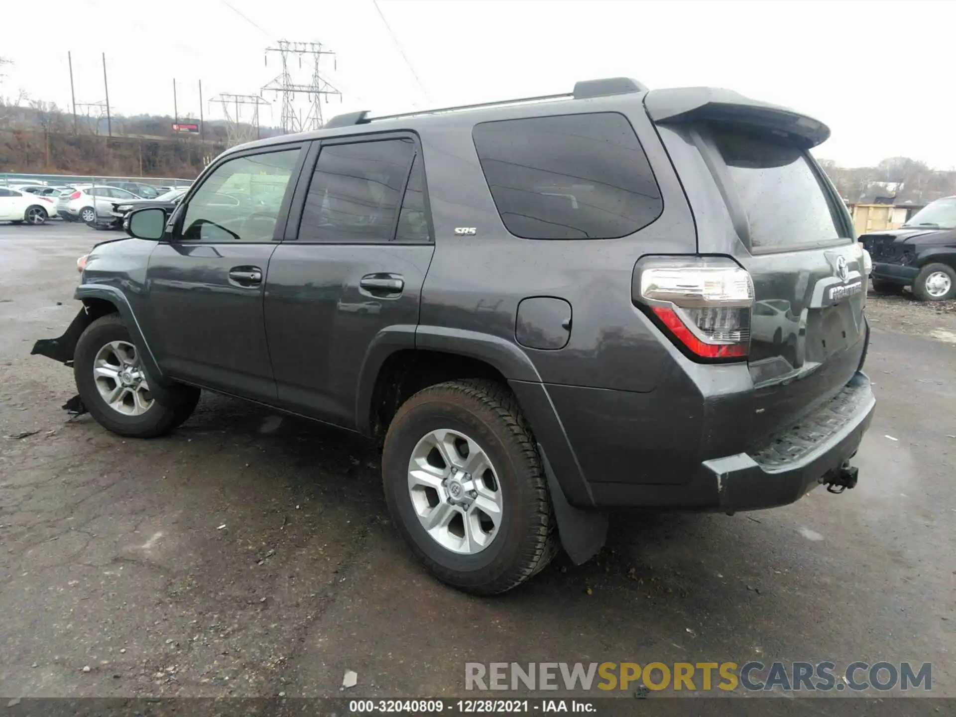 3 Photograph of a damaged car JTENU5JR9M5927779 TOYOTA 4RUNNER 2021