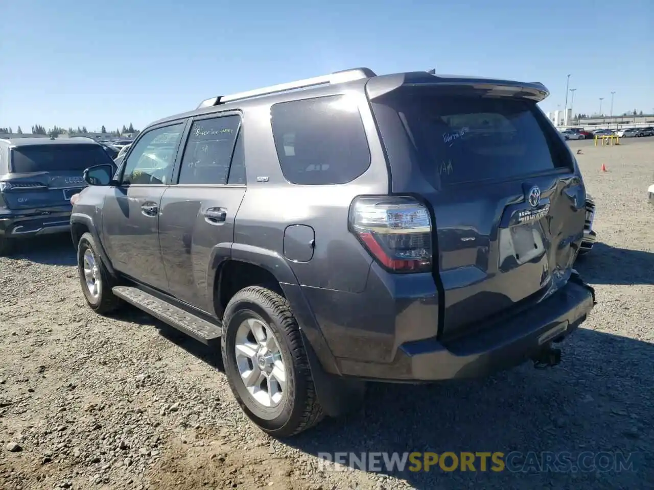 3 Photograph of a damaged car JTENU5JR9M5932349 TOYOTA 4RUNNER 2021