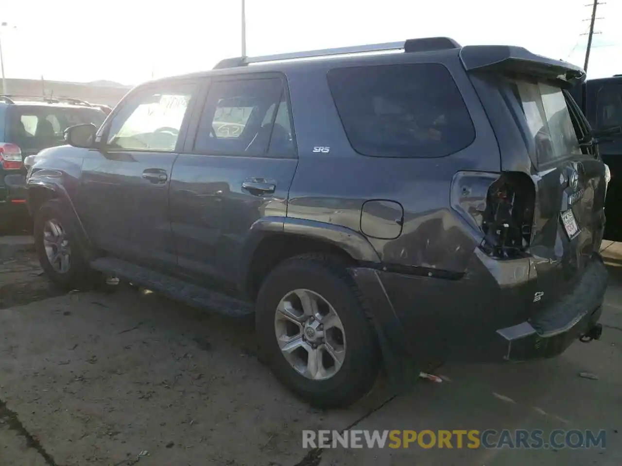 3 Photograph of a damaged car JTENU5JR9M5957641 TOYOTA 4RUNNER 2021