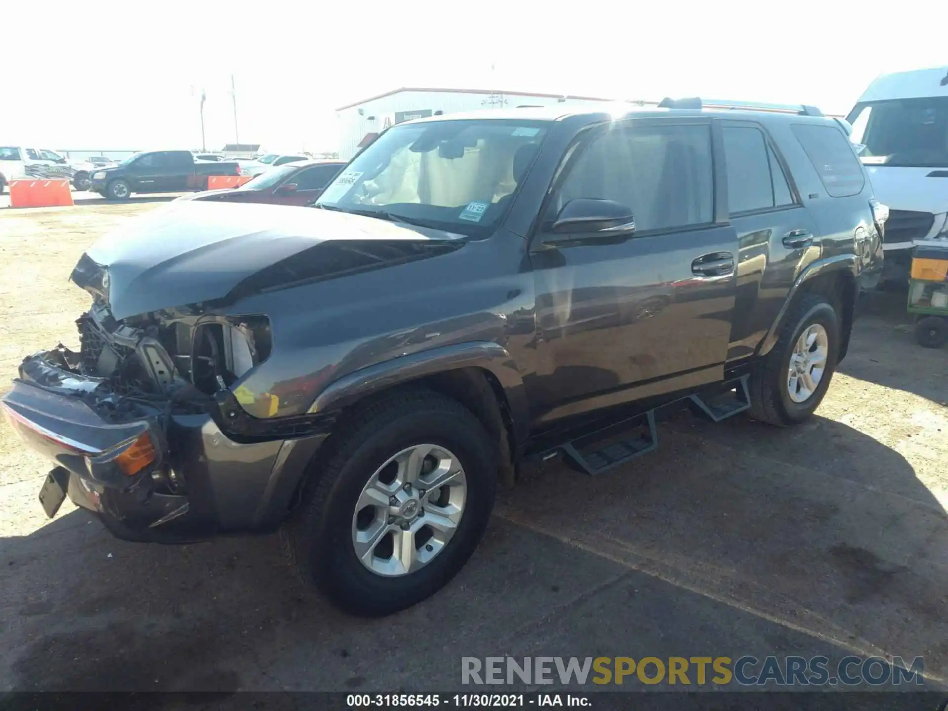 2 Photograph of a damaged car JTENU5JRXM5855295 TOYOTA 4RUNNER 2021