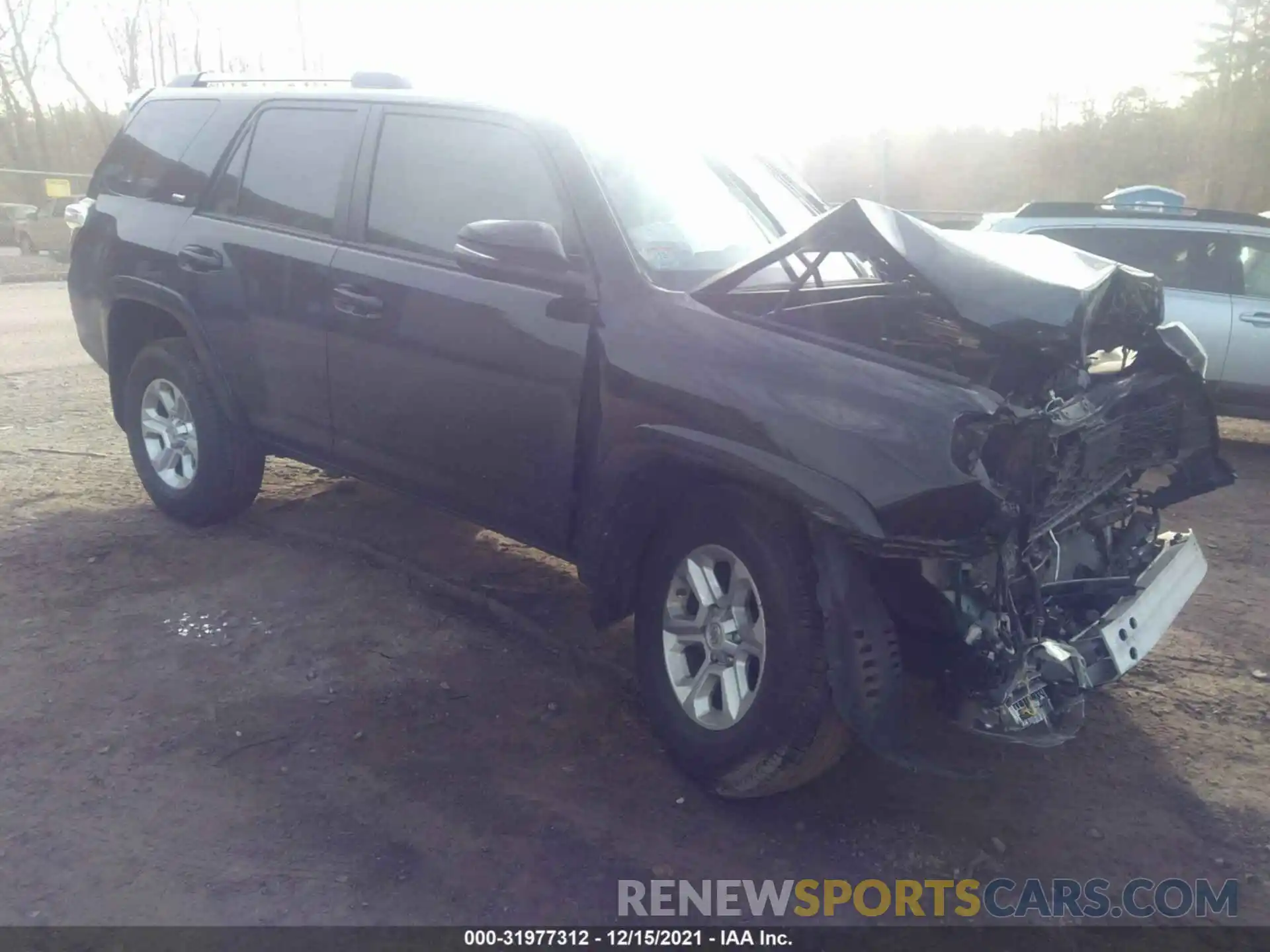 1 Photograph of a damaged car JTENU5JRXM5869486 TOYOTA 4RUNNER 2021