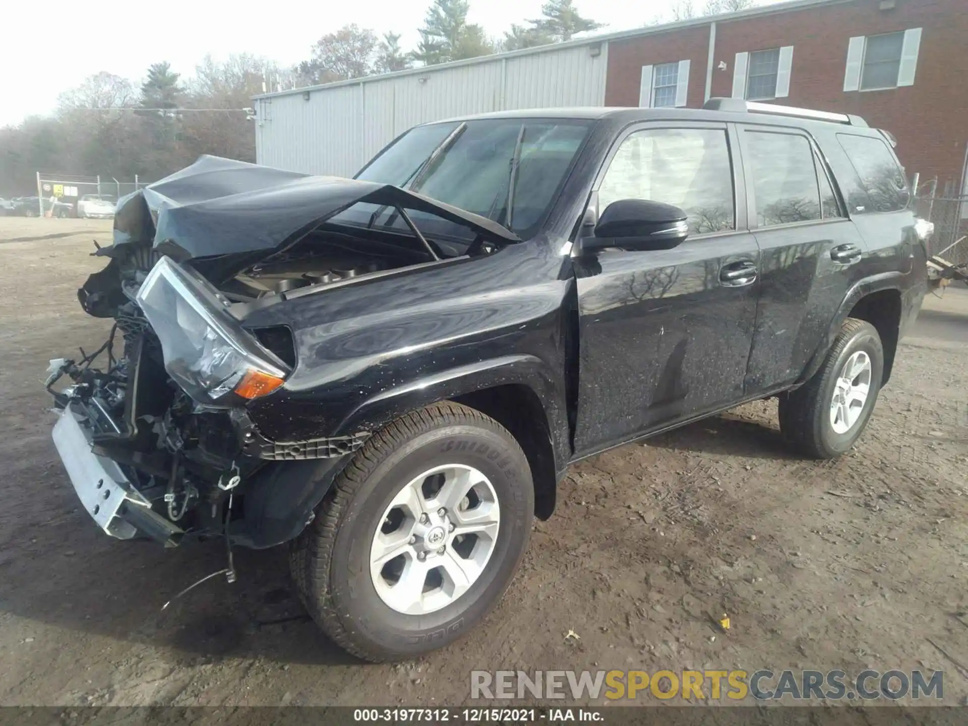 2 Photograph of a damaged car JTENU5JRXM5869486 TOYOTA 4RUNNER 2021