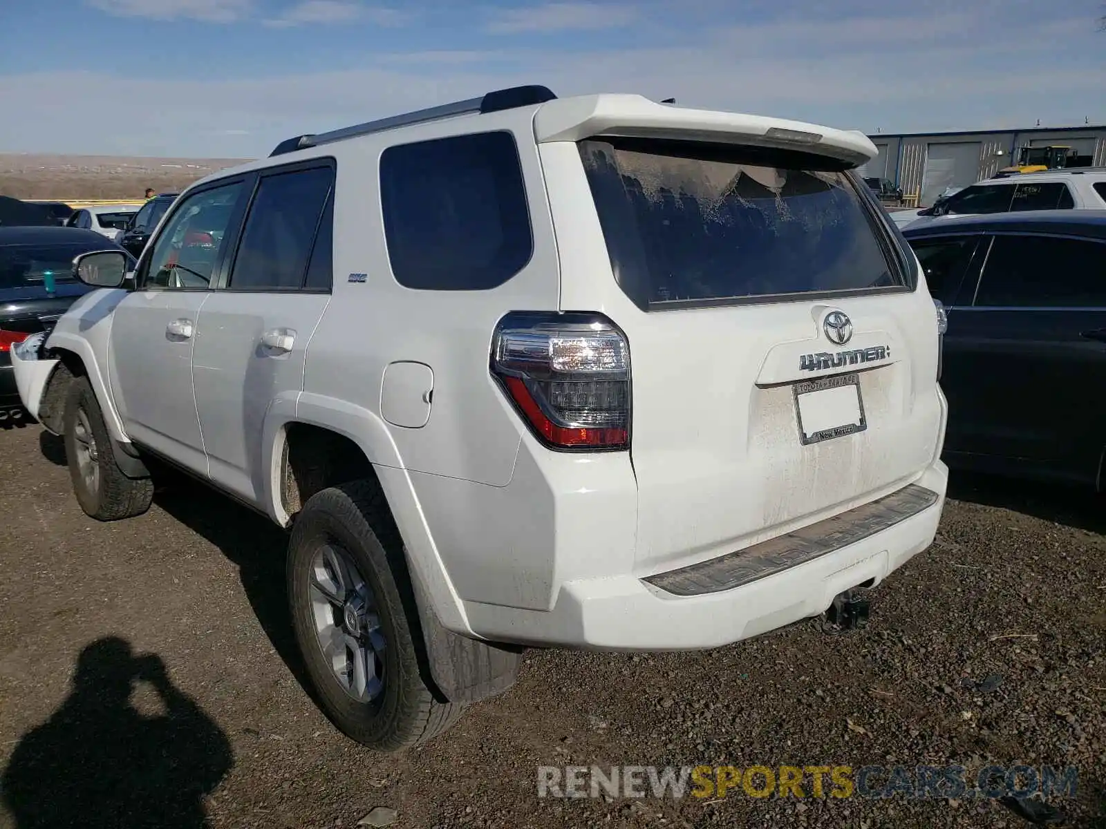 3 Photograph of a damaged car JTENU5JRXM5880651 TOYOTA 4RUNNER 2021