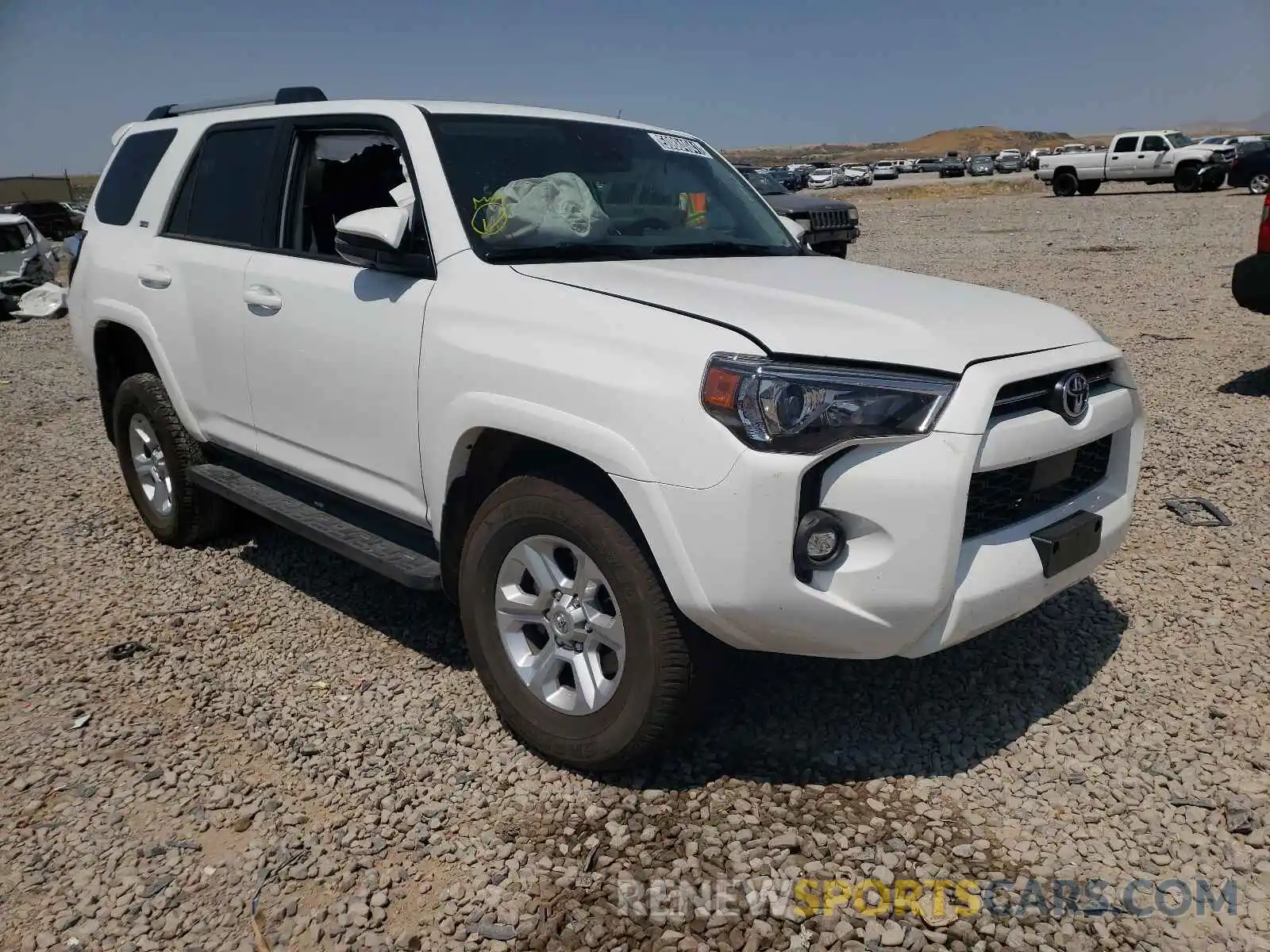 1 Photograph of a damaged car JTENU5JRXM5901272 TOYOTA 4RUNNER 2021