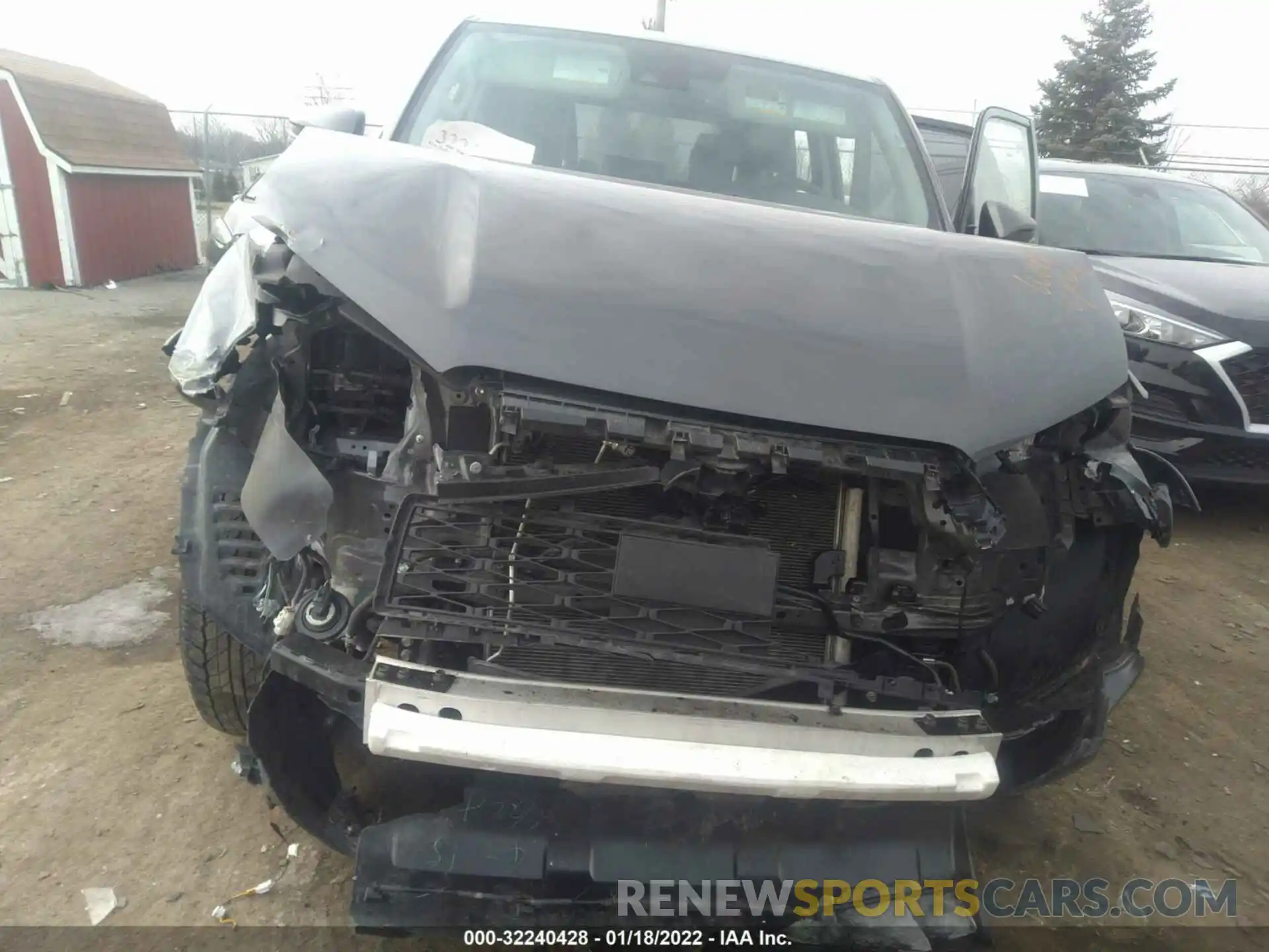 6 Photograph of a damaged car JTENU5JRXM5905600 TOYOTA 4RUNNER 2021