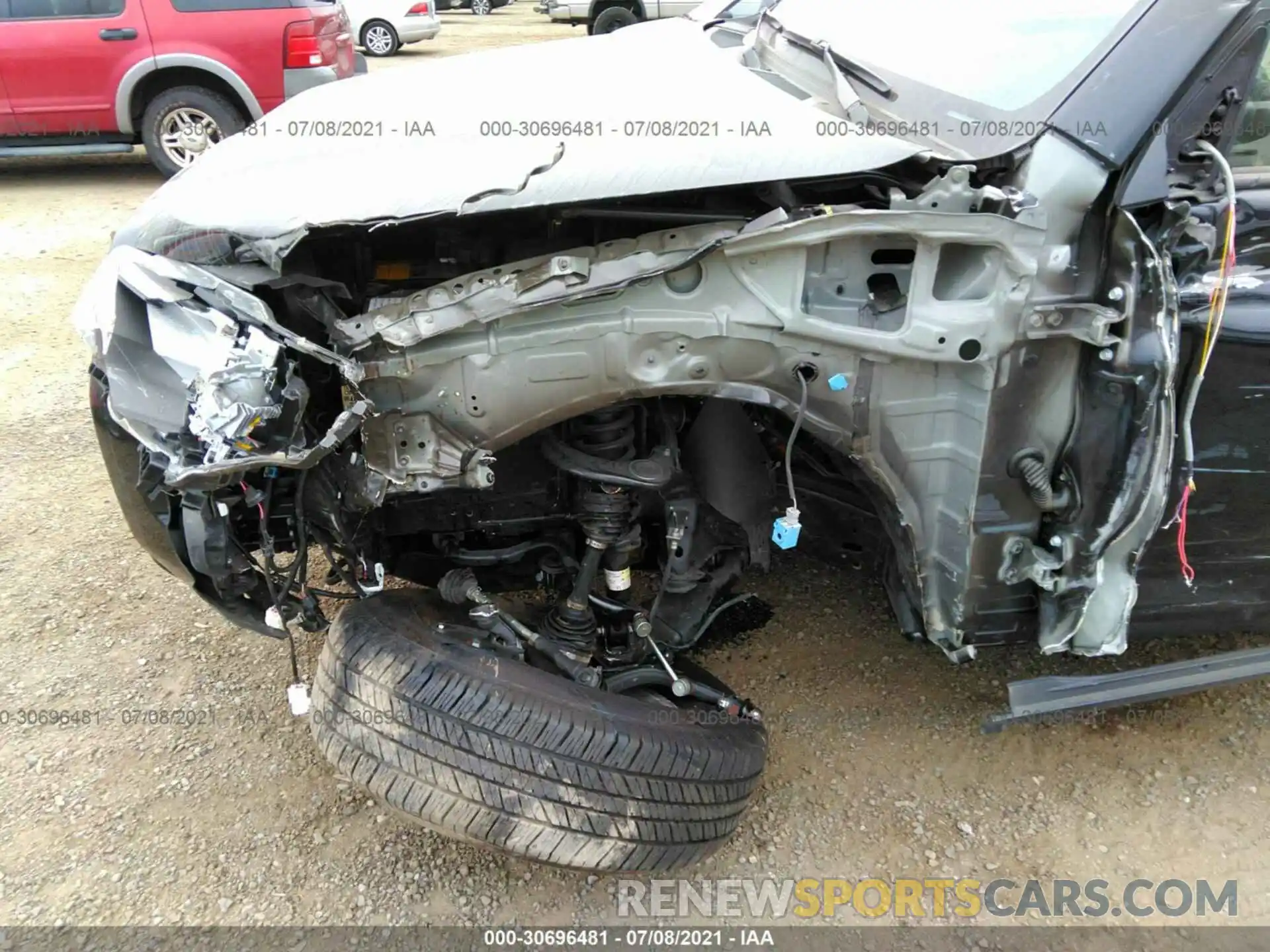 6 Photograph of a damaged car JTENU5JRXM5909503 TOYOTA 4RUNNER 2021