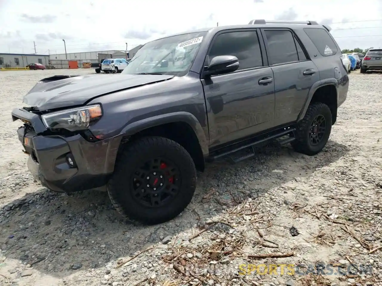 2 Photograph of a damaged car JTENU5JRXM5924230 TOYOTA 4RUNNER 2021