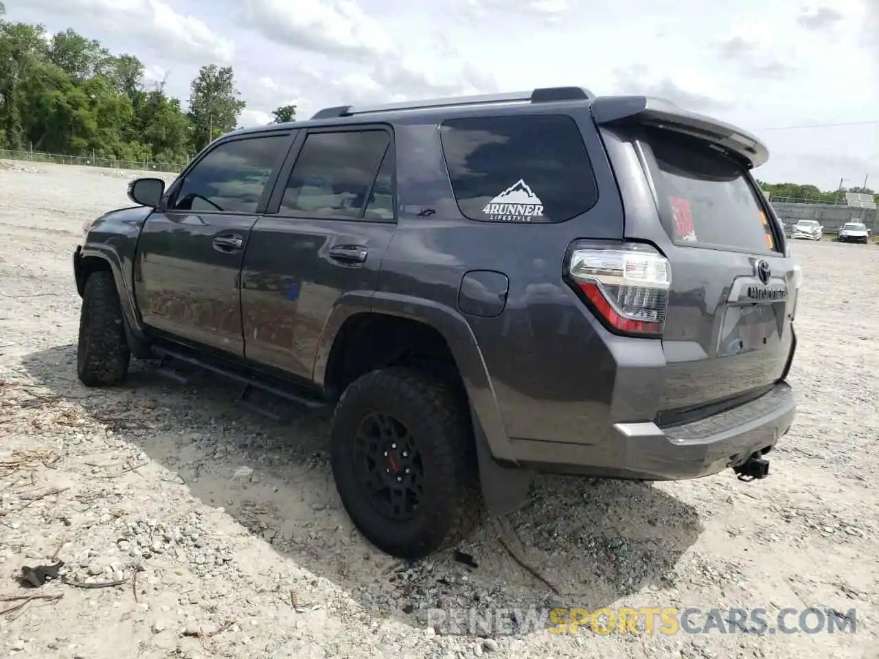 3 Фотография поврежденного автомобиля JTENU5JRXM5924230 TOYOTA 4RUNNER 2021