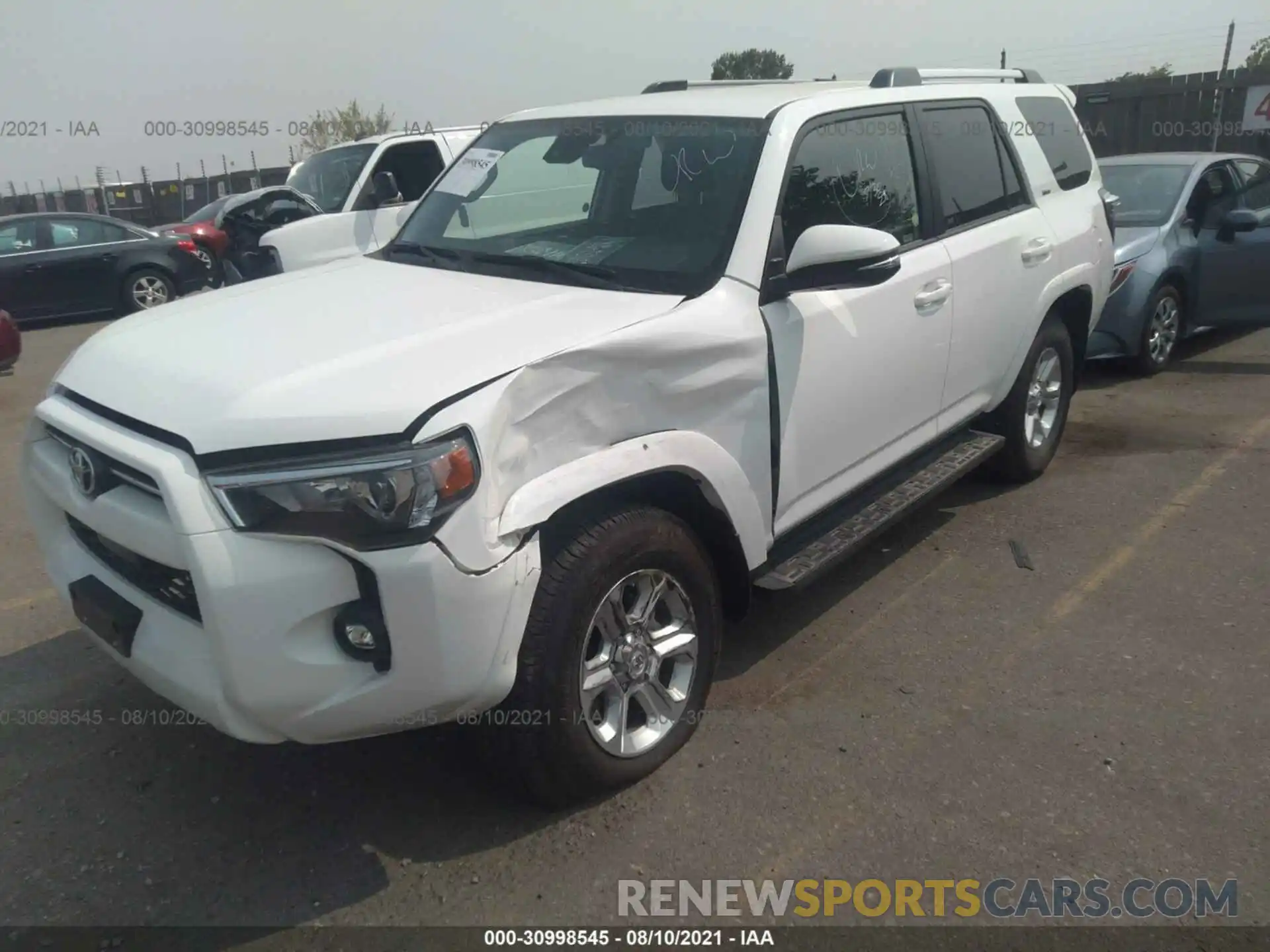 6 Photograph of a damaged car JTENU5JRXM5930299 TOYOTA 4RUNNER 2021