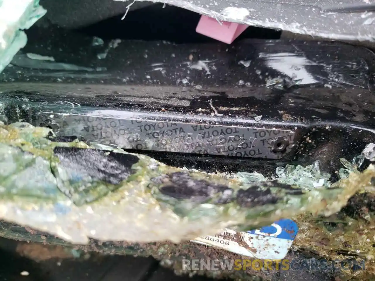 12 Photograph of a damaged car JTENU5JRXM5942727 TOYOTA 4RUNNER 2021