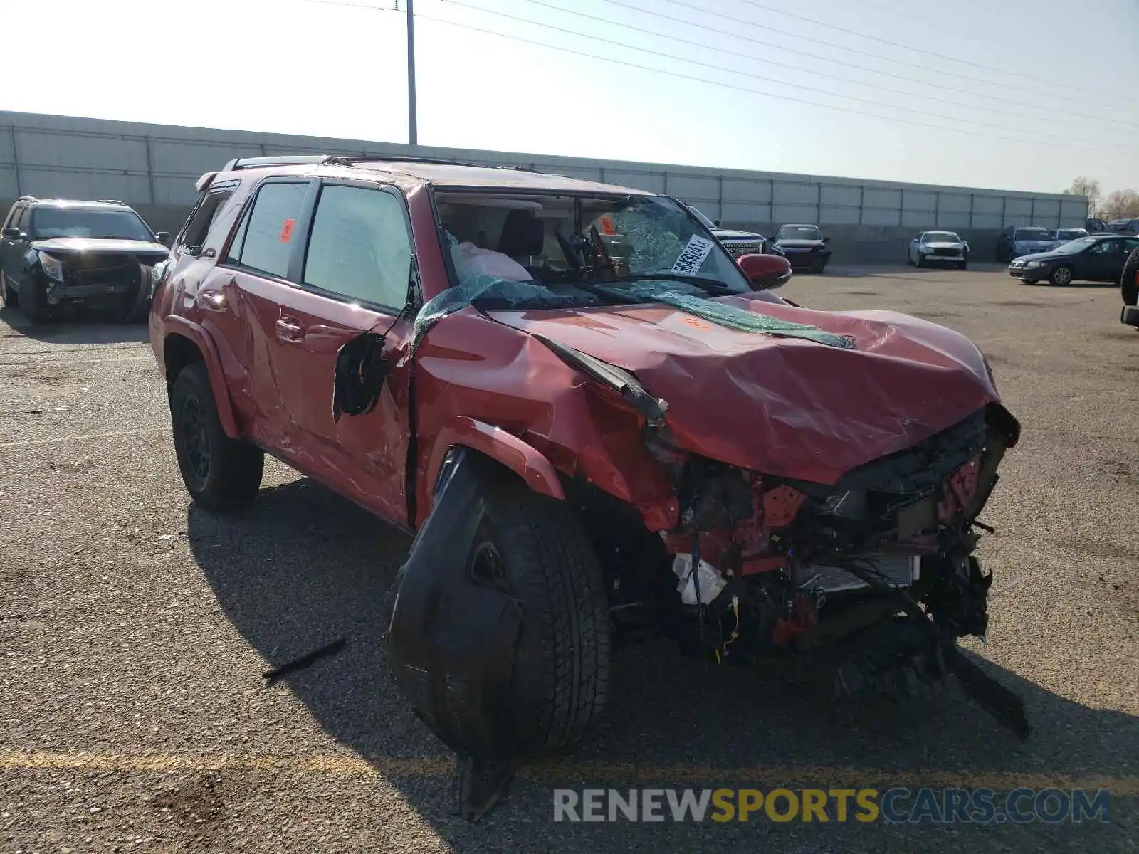 9 Photograph of a damaged car JTENU5JRXM5943179 TOYOTA 4RUNNER 2021