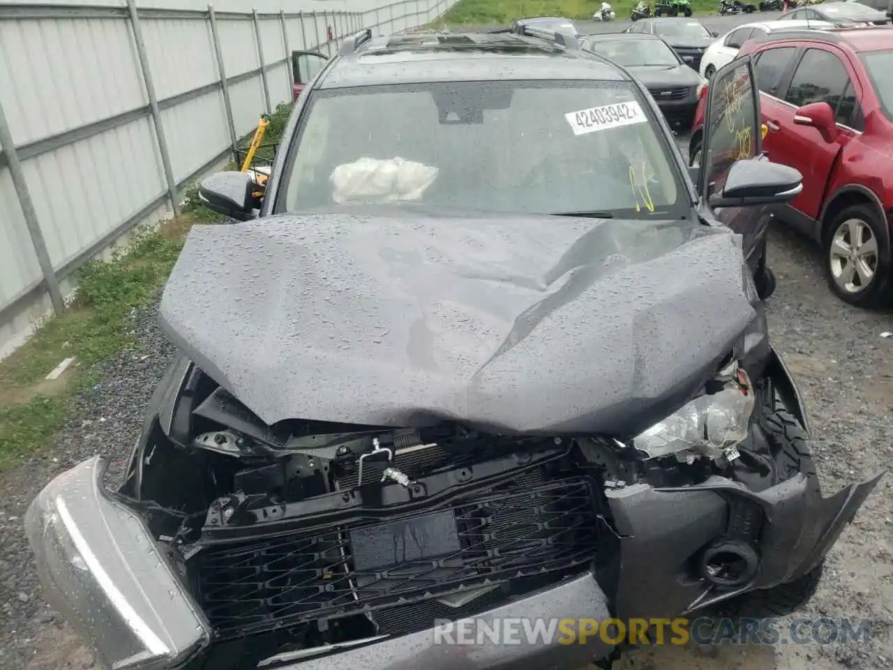 7 Photograph of a damaged car JTENU5JRXM5962914 TOYOTA 4RUNNER 2021