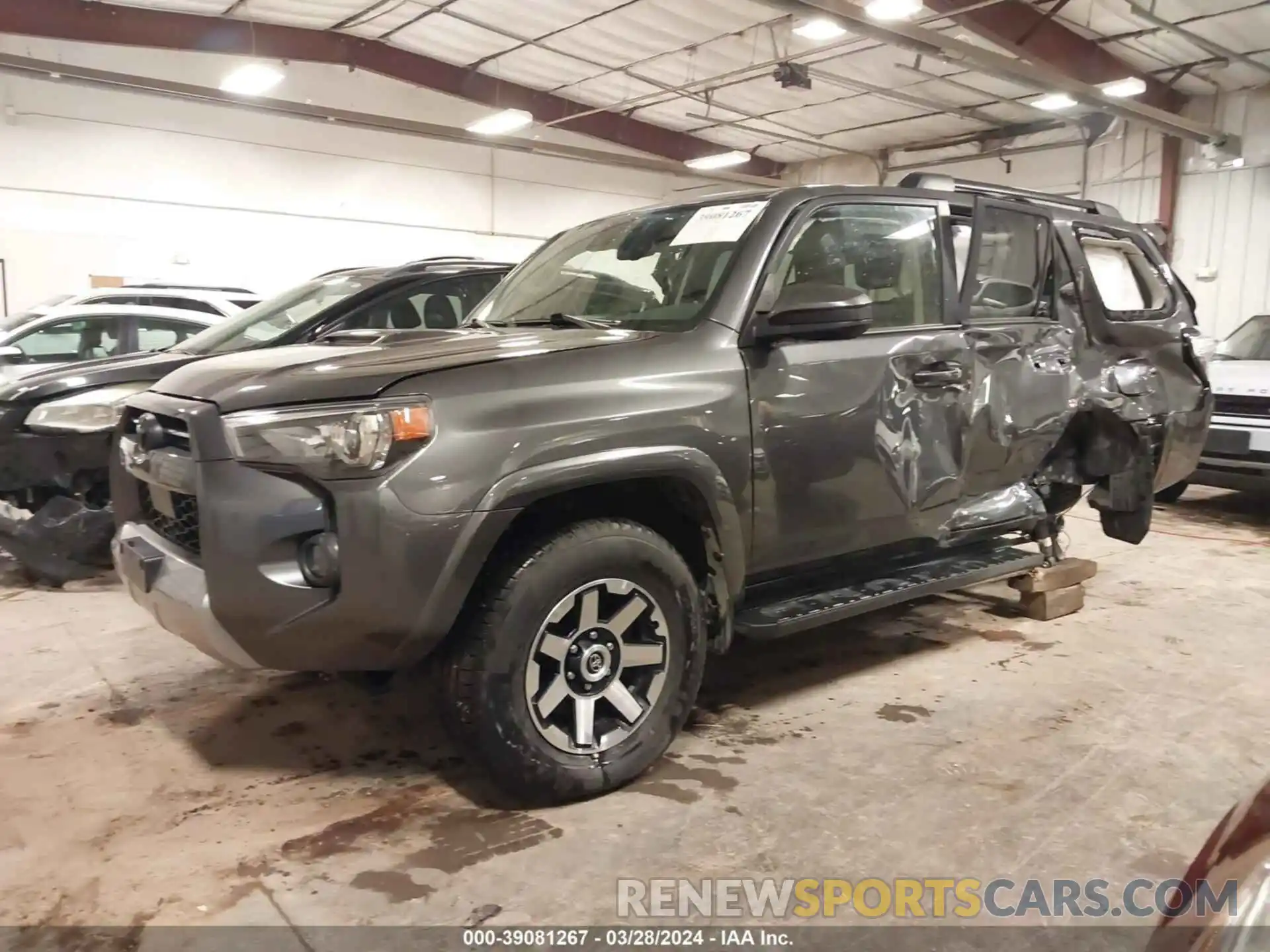 2 Photograph of a damaged car JTEPU5JR0M5929445 TOYOTA 4RUNNER 2021