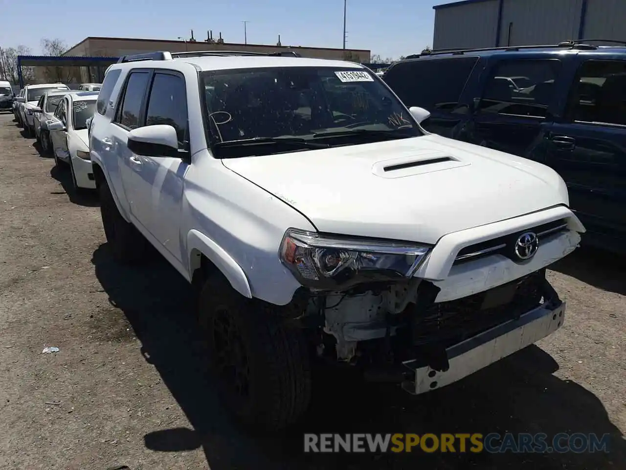 1 Photograph of a damaged car JTEPU5JR0M5959495 TOYOTA 4RUNNER 2021