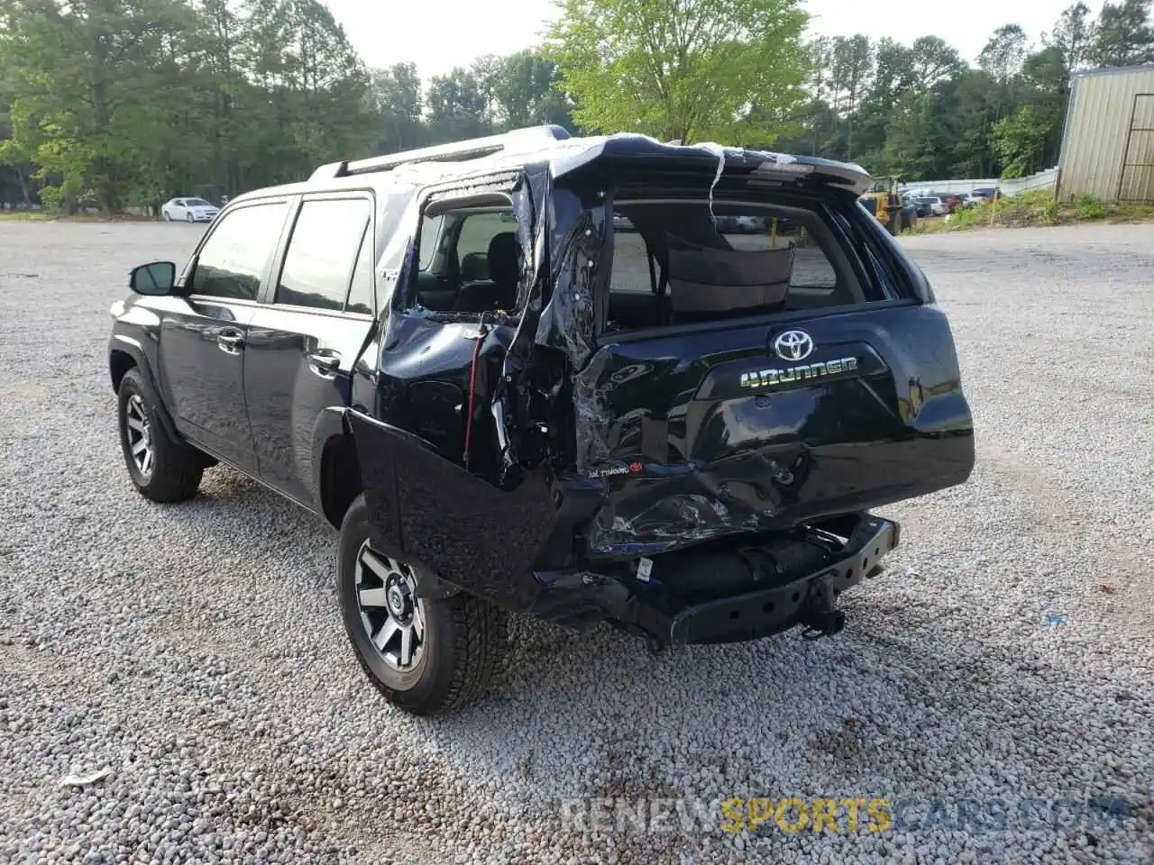 3 Photograph of a damaged car JTEPU5JR1M5879459 TOYOTA 4RUNNER 2021