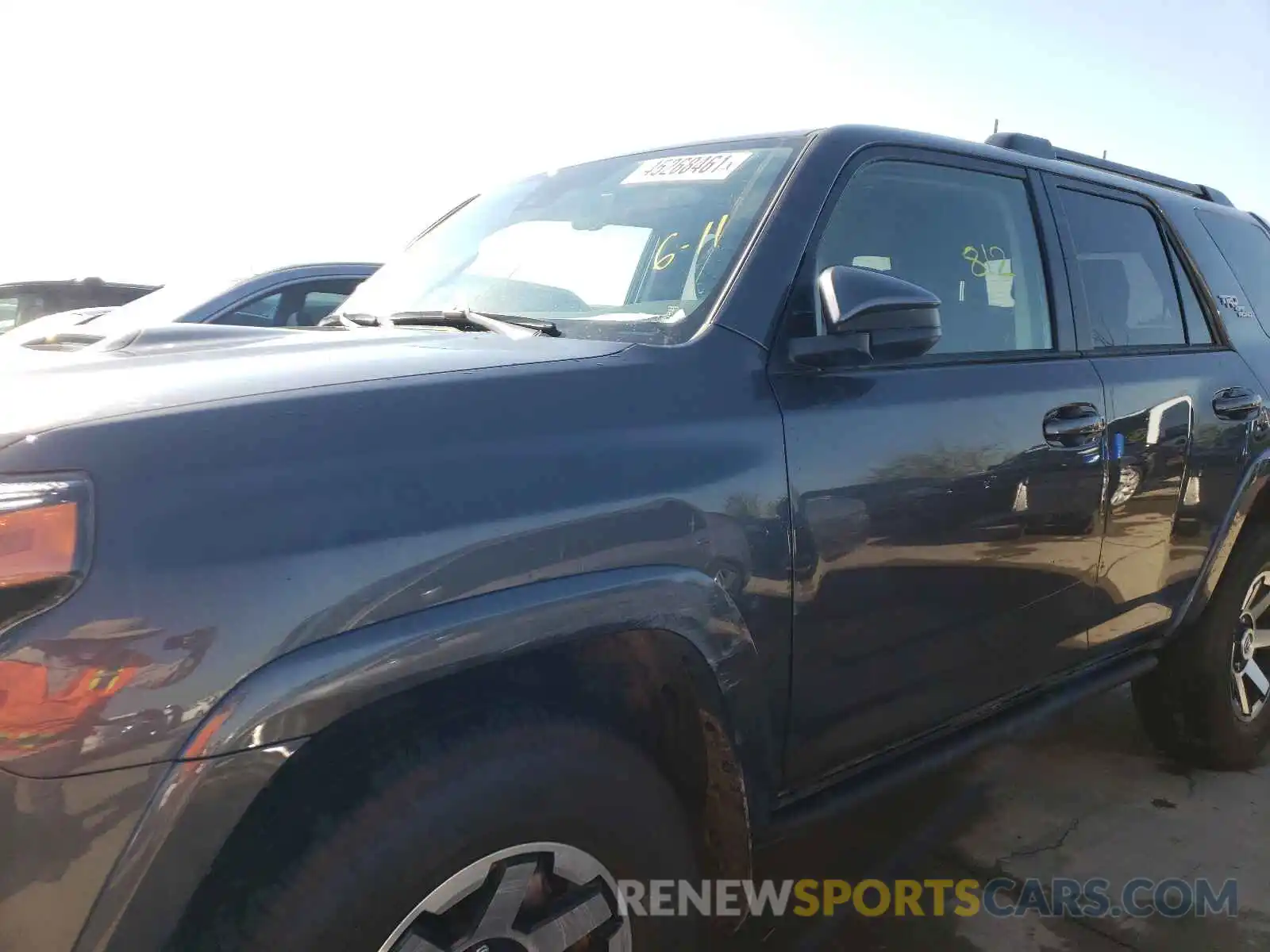 9 Photograph of a damaged car JTEPU5JR1M5925212 TOYOTA 4RUNNER 2021