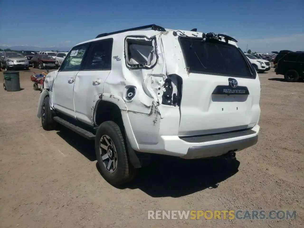 3 Photograph of a damaged car JTEPU5JR1M5931625 TOYOTA 4RUNNER 2021