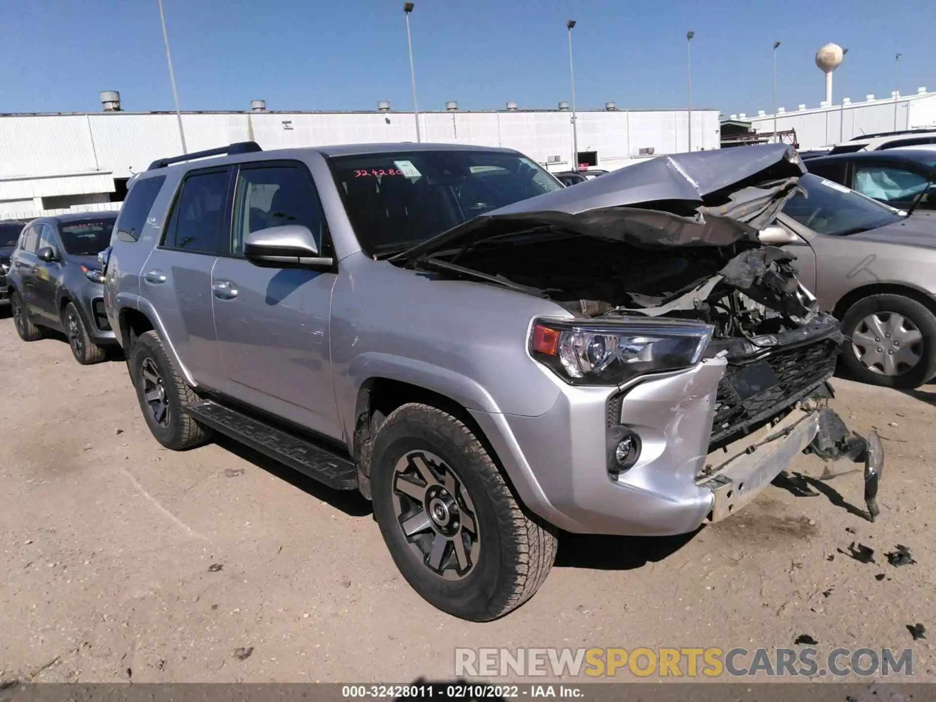 1 Photograph of a damaged car JTEPU5JR2M5931505 TOYOTA 4RUNNER 2021