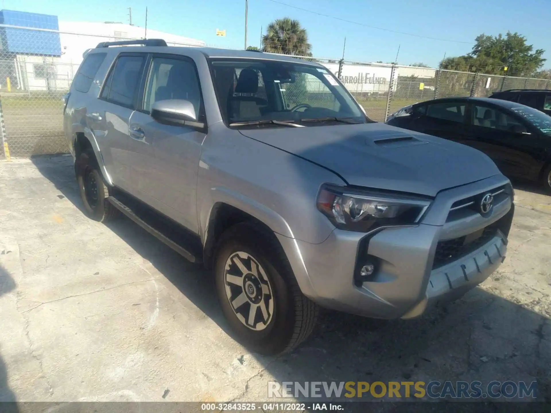 1 Photograph of a damaged car JTEPU5JR2M5935277 TOYOTA 4RUNNER 2021