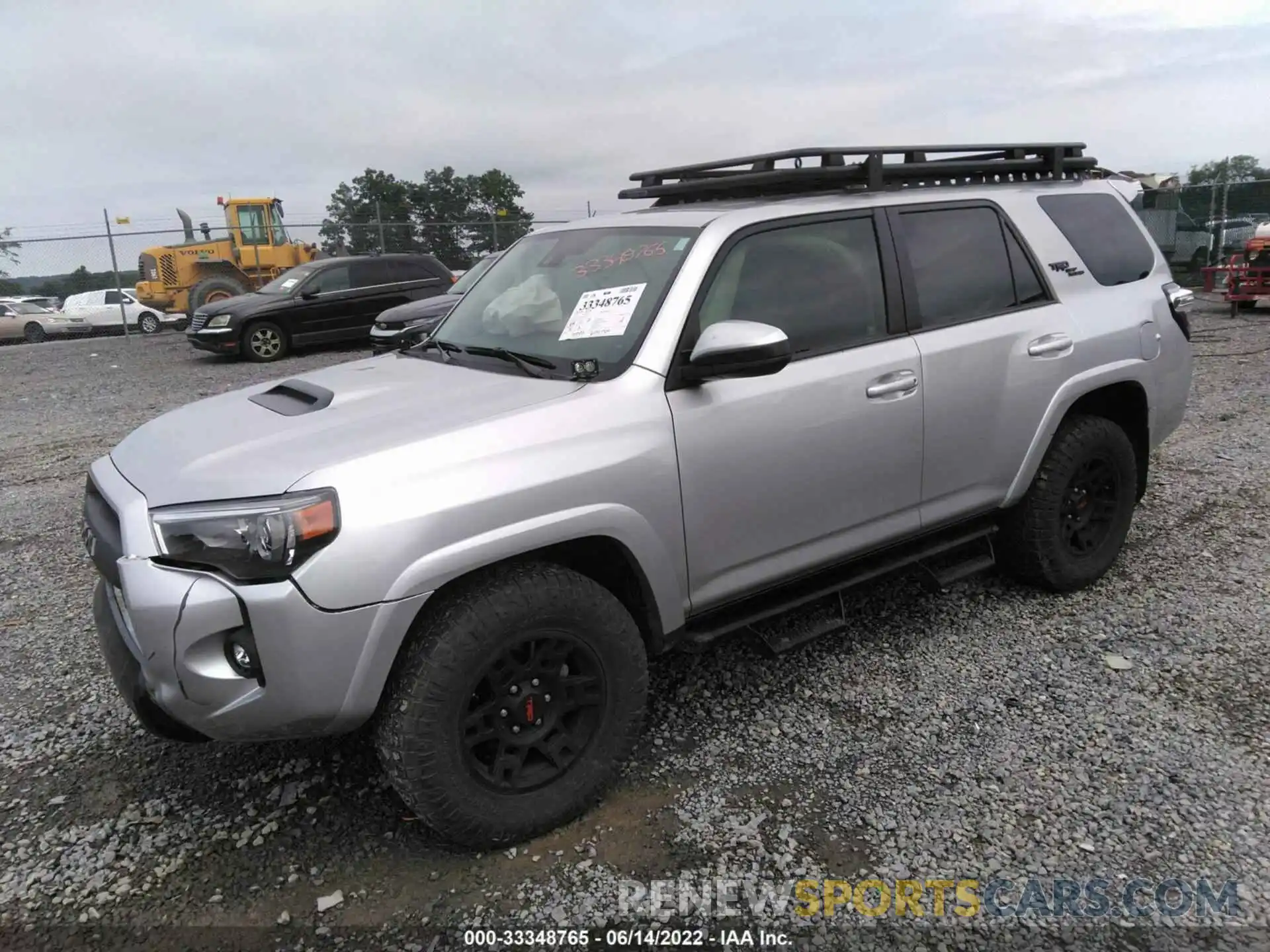 2 Фотография поврежденного автомобиля JTEPU5JR3M5876532 TOYOTA 4RUNNER 2021