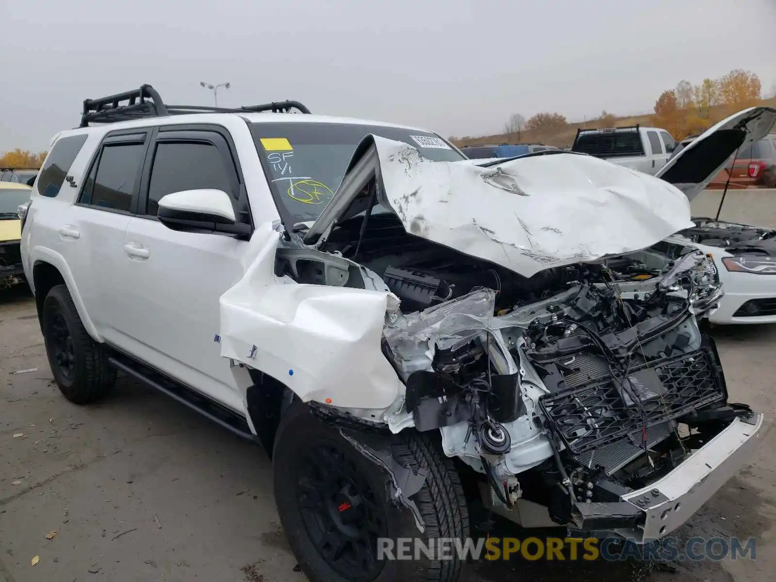 1 Photograph of a damaged car JTEPU5JR3M5952282 TOYOTA 4RUNNER 2021