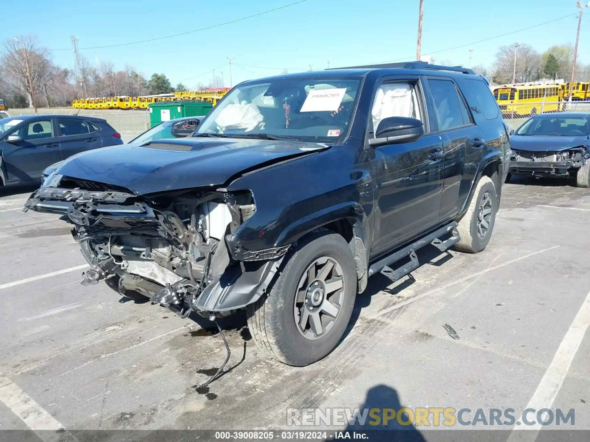 2 Photograph of a damaged car JTEPU5JR3M5963654 TOYOTA 4RUNNER 2021