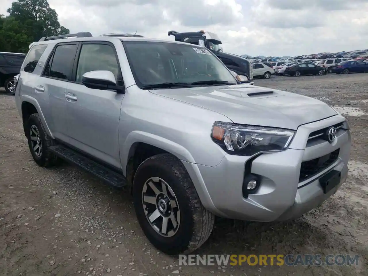 1 Photograph of a damaged car JTEPU5JR4M5932915 TOYOTA 4RUNNER 2021