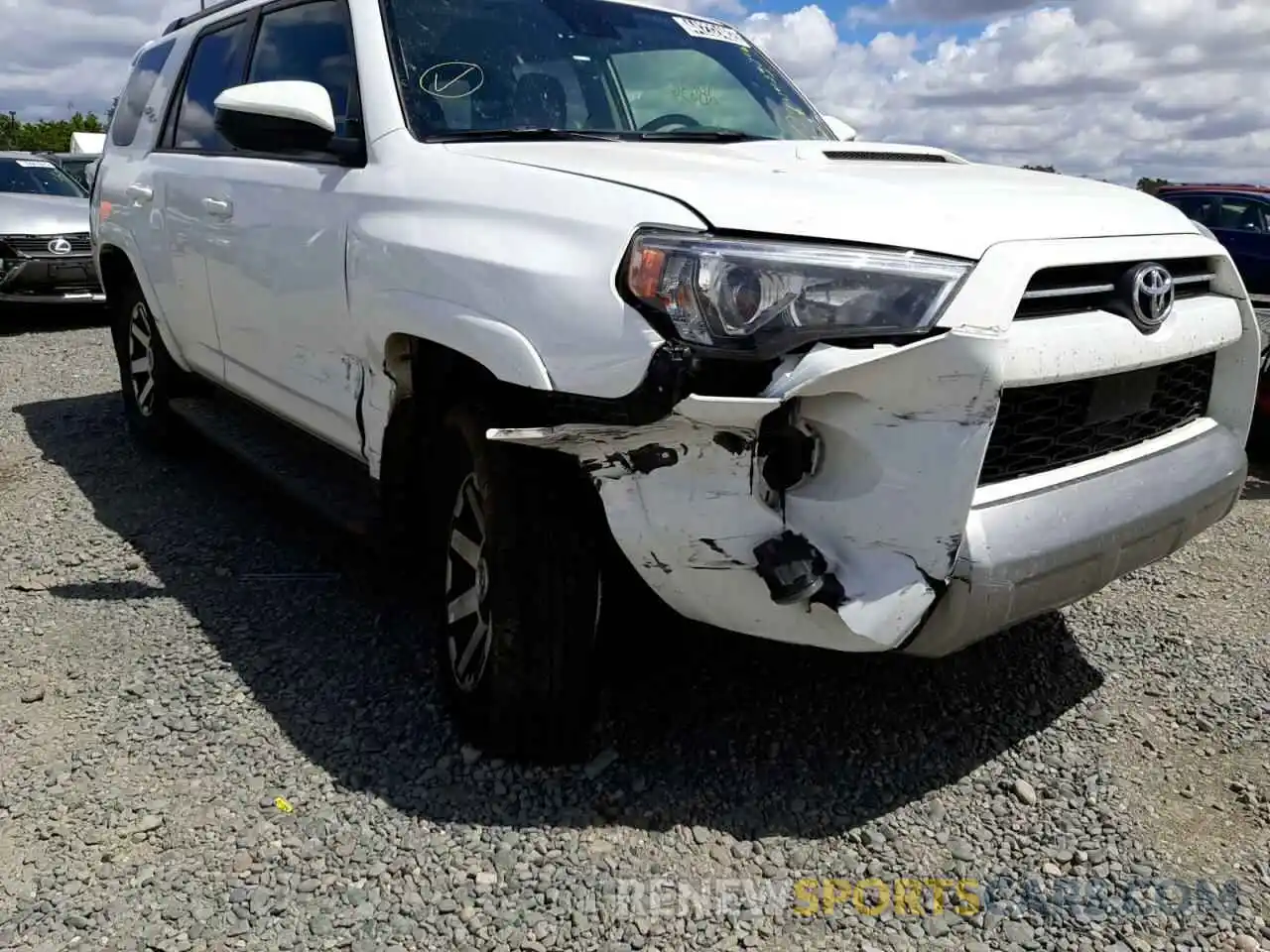 9 Photograph of a damaged car JTEPU5JR5M5921714 TOYOTA 4RUNNER 2021