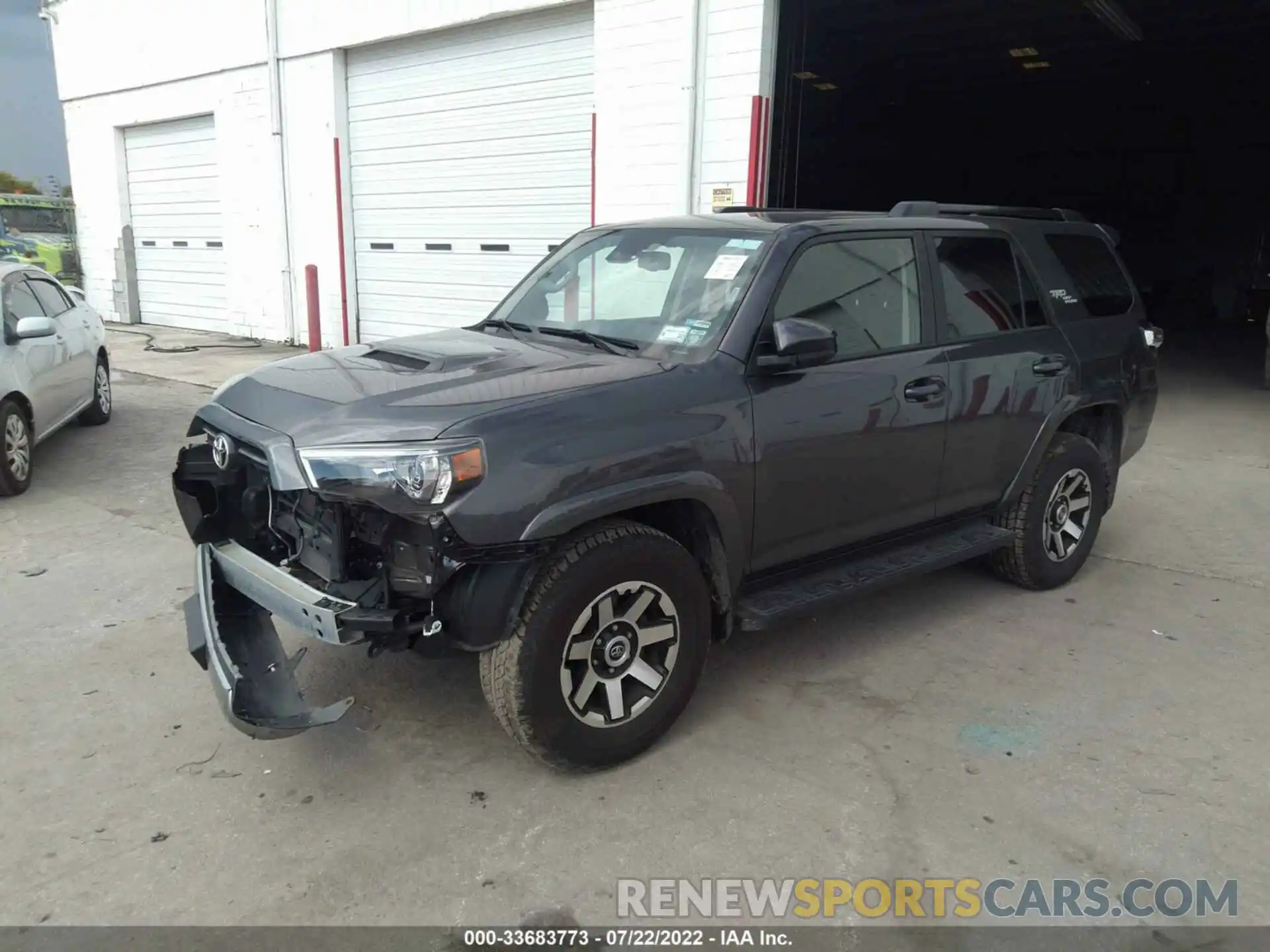 2 Фотография поврежденного автомобиля JTEPU5JR5M5923298 TOYOTA 4RUNNER 2021