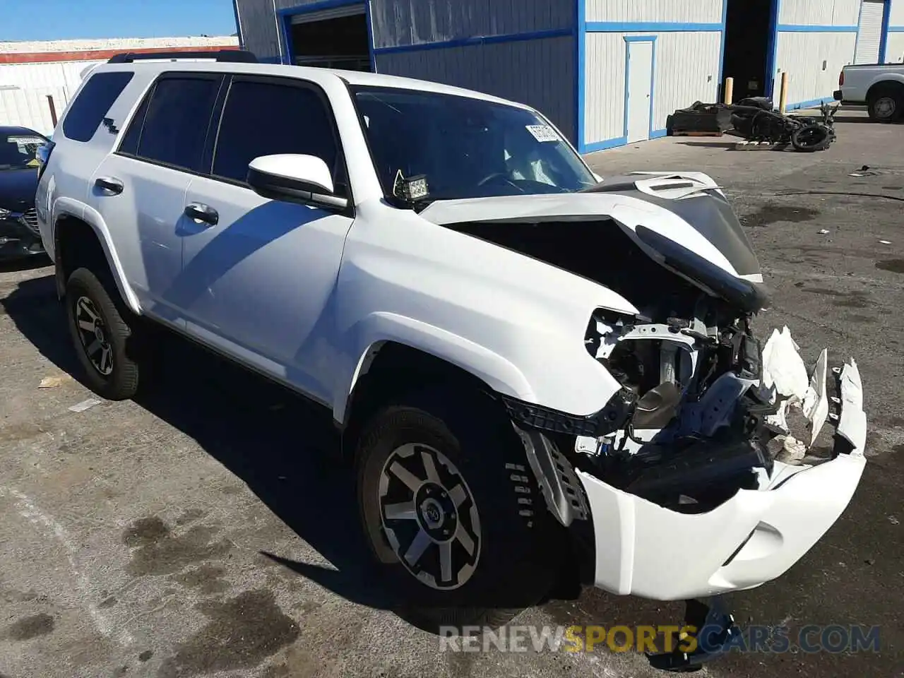 1 Photograph of a damaged car JTEPU5JR5M5926542 TOYOTA 4RUNNER 2021