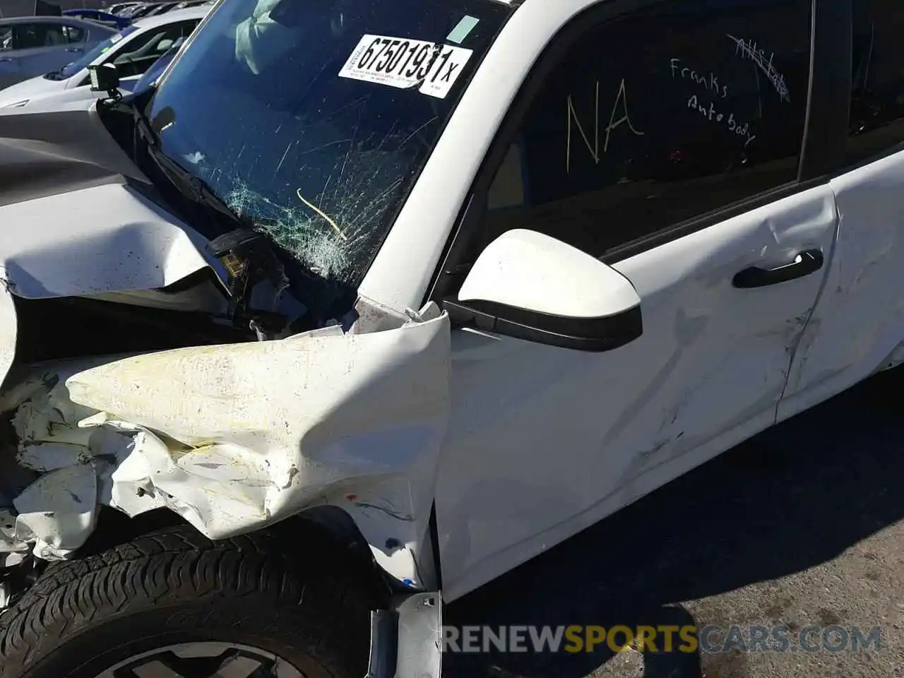 10 Photograph of a damaged car JTEPU5JR5M5926542 TOYOTA 4RUNNER 2021