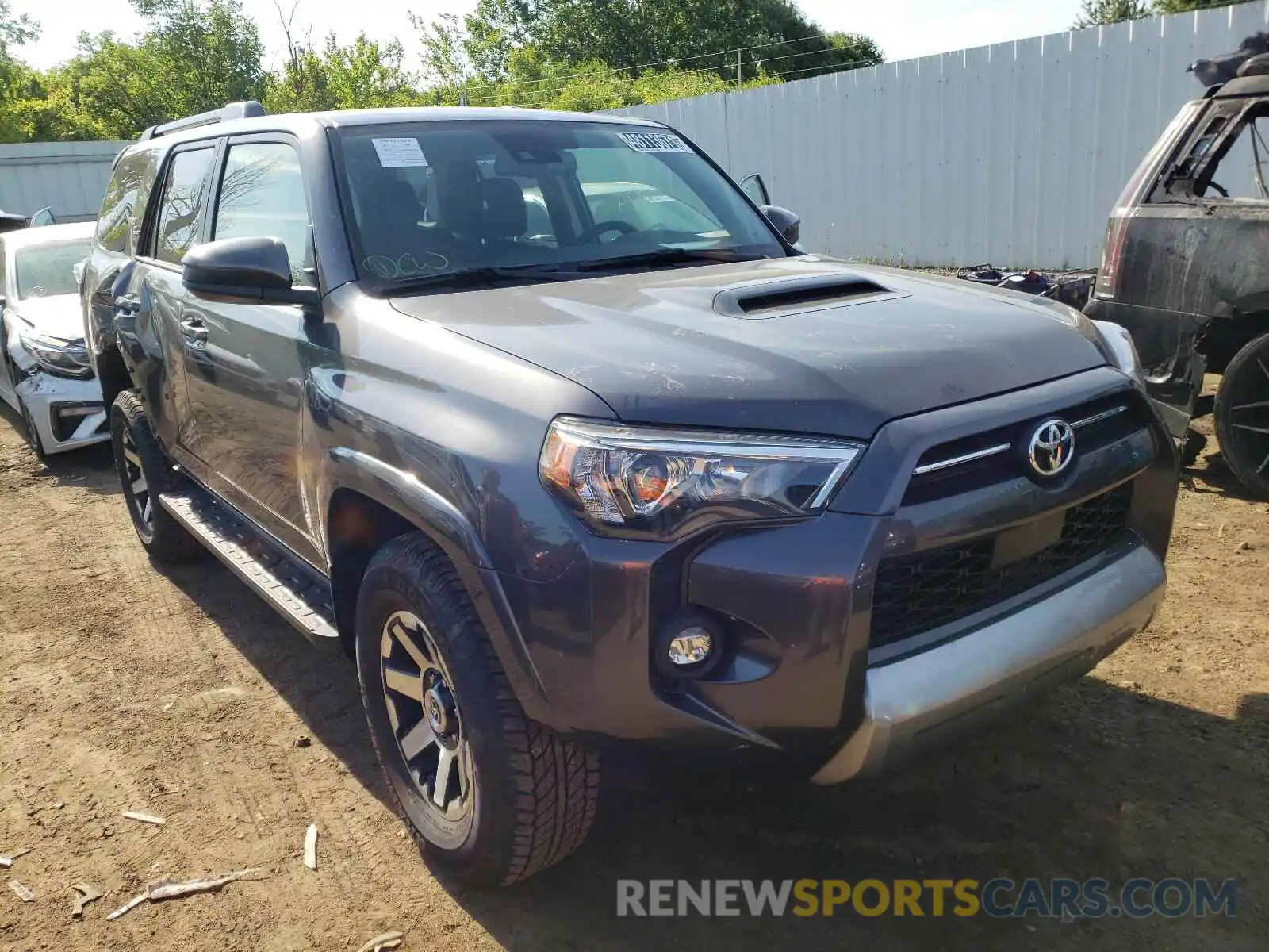 1 Photograph of a damaged car JTEPU5JR5M5929053 TOYOTA 4RUNNER 2021