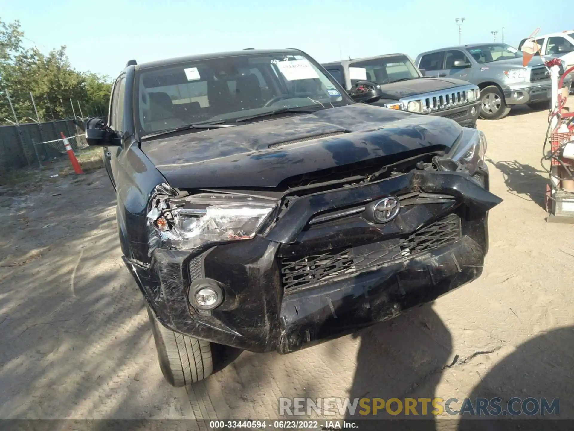 6 Photograph of a damaged car JTEPU5JR5M5930283 TOYOTA 4RUNNER 2021