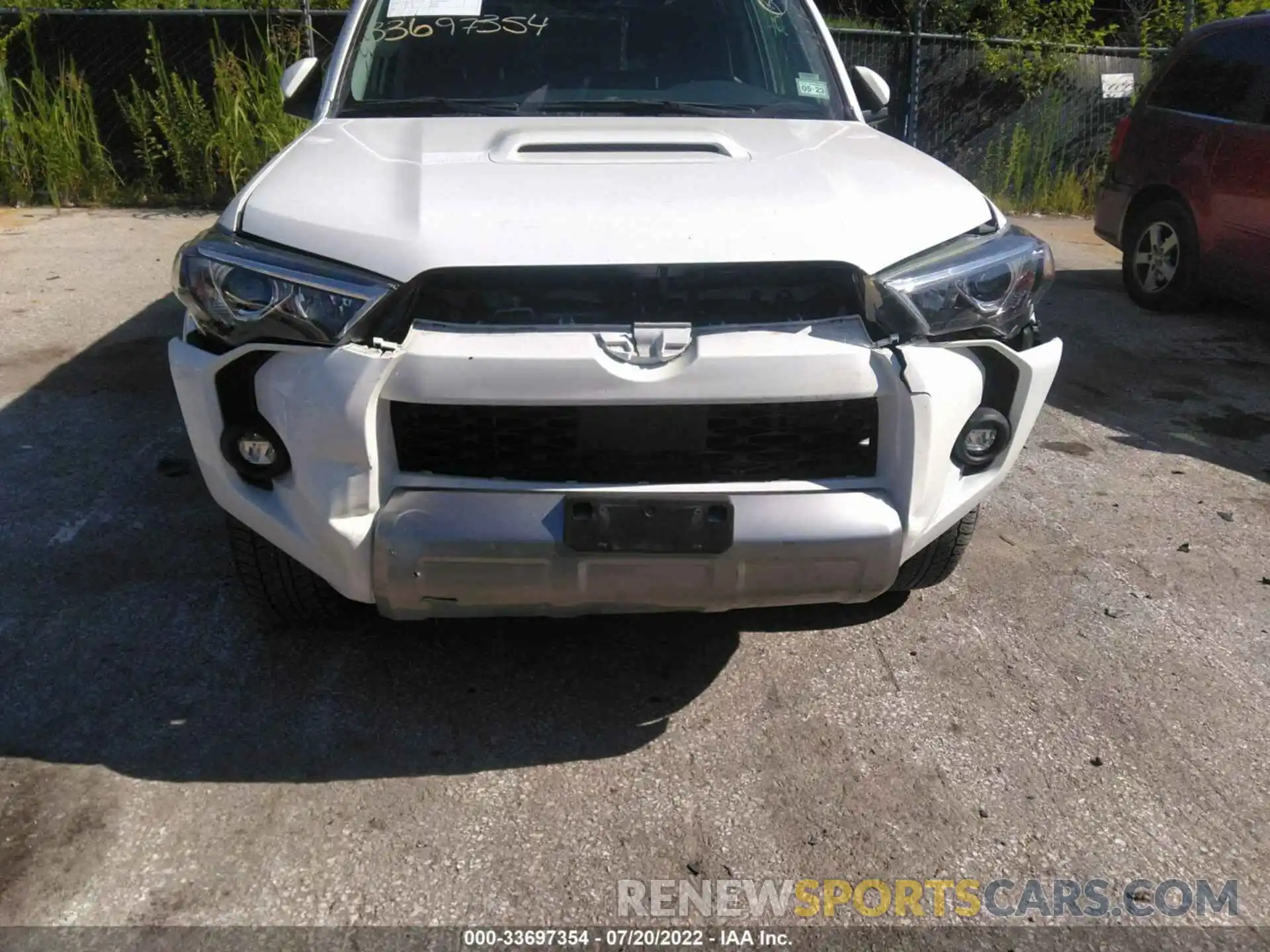 6 Photograph of a damaged car JTEPU5JR5M5934396 TOYOTA 4RUNNER 2021