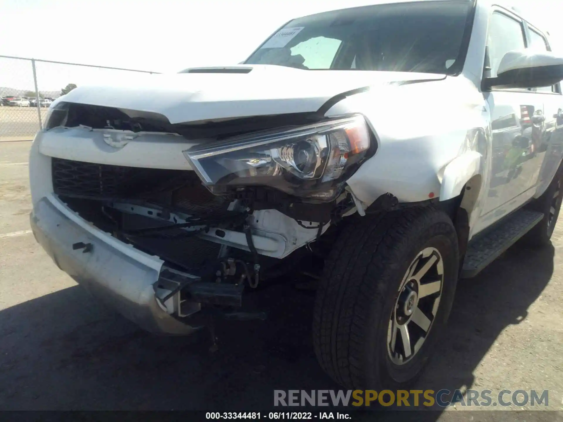 6 Photograph of a damaged car JTEPU5JR5M5936925 TOYOTA 4RUNNER 2021