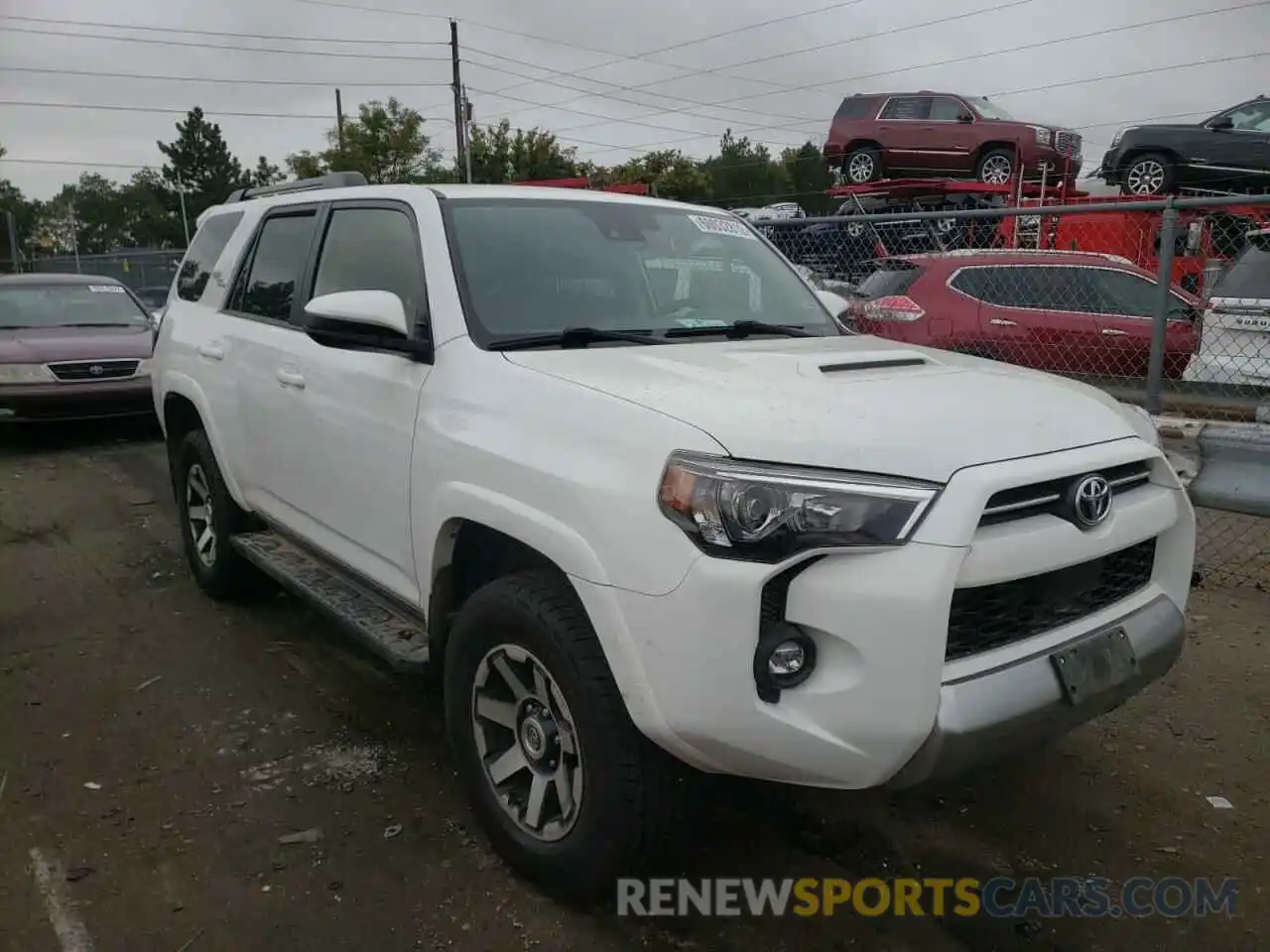 1 Photograph of a damaged car JTEPU5JR6M5869798 TOYOTA 4RUNNER 2021