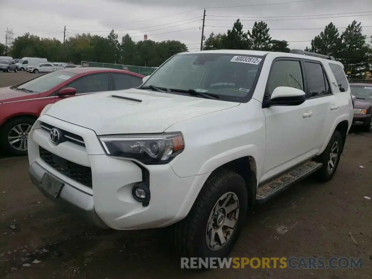 2 Photograph of a damaged car JTEPU5JR6M5869798 TOYOTA 4RUNNER 2021