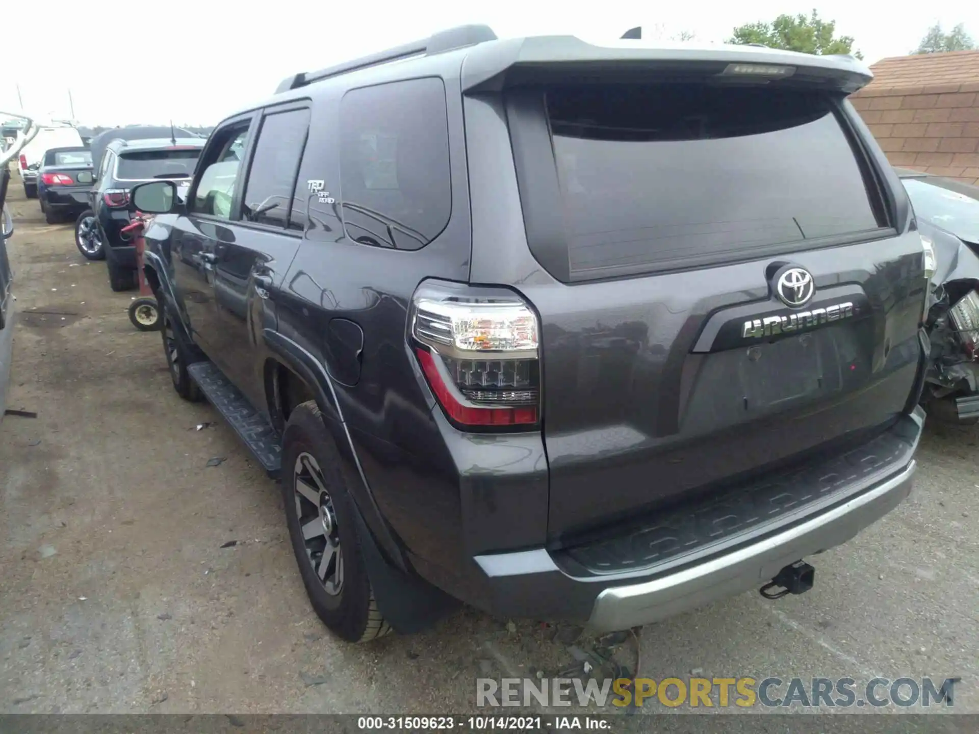 3 Photograph of a damaged car JTEPU5JR6M5932429 TOYOTA 4RUNNER 2021