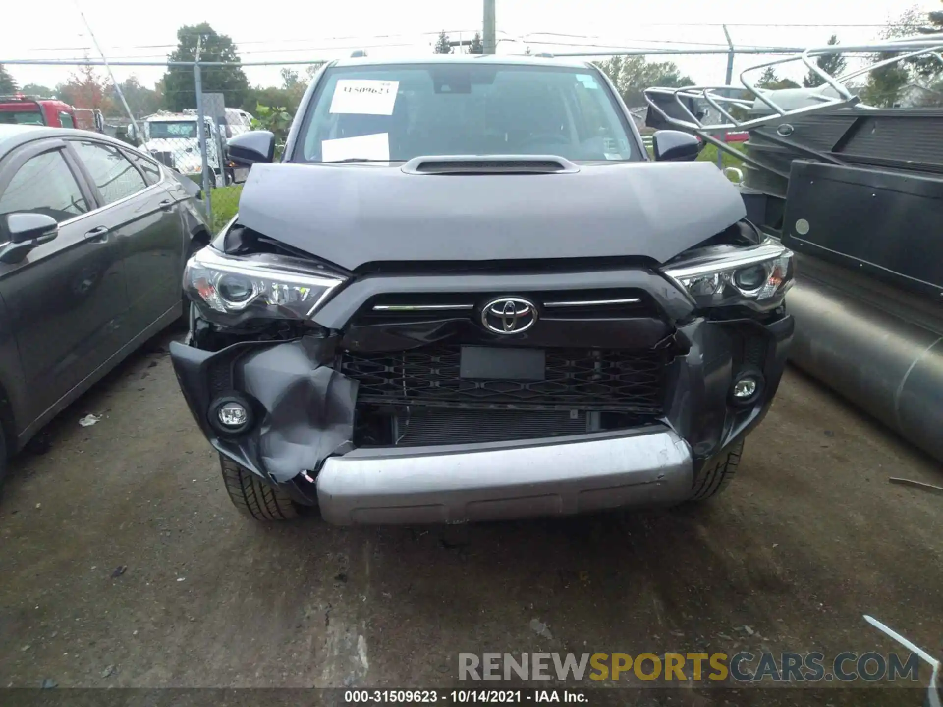 6 Photograph of a damaged car JTEPU5JR6M5932429 TOYOTA 4RUNNER 2021