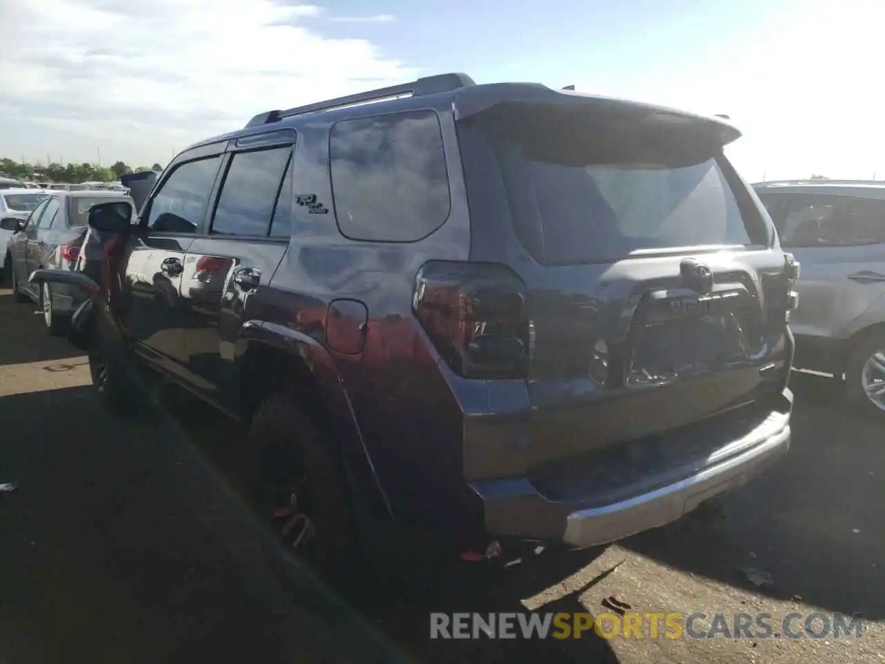 3 Photograph of a damaged car JTEPU5JR6M5956844 TOYOTA 4RUNNER 2021