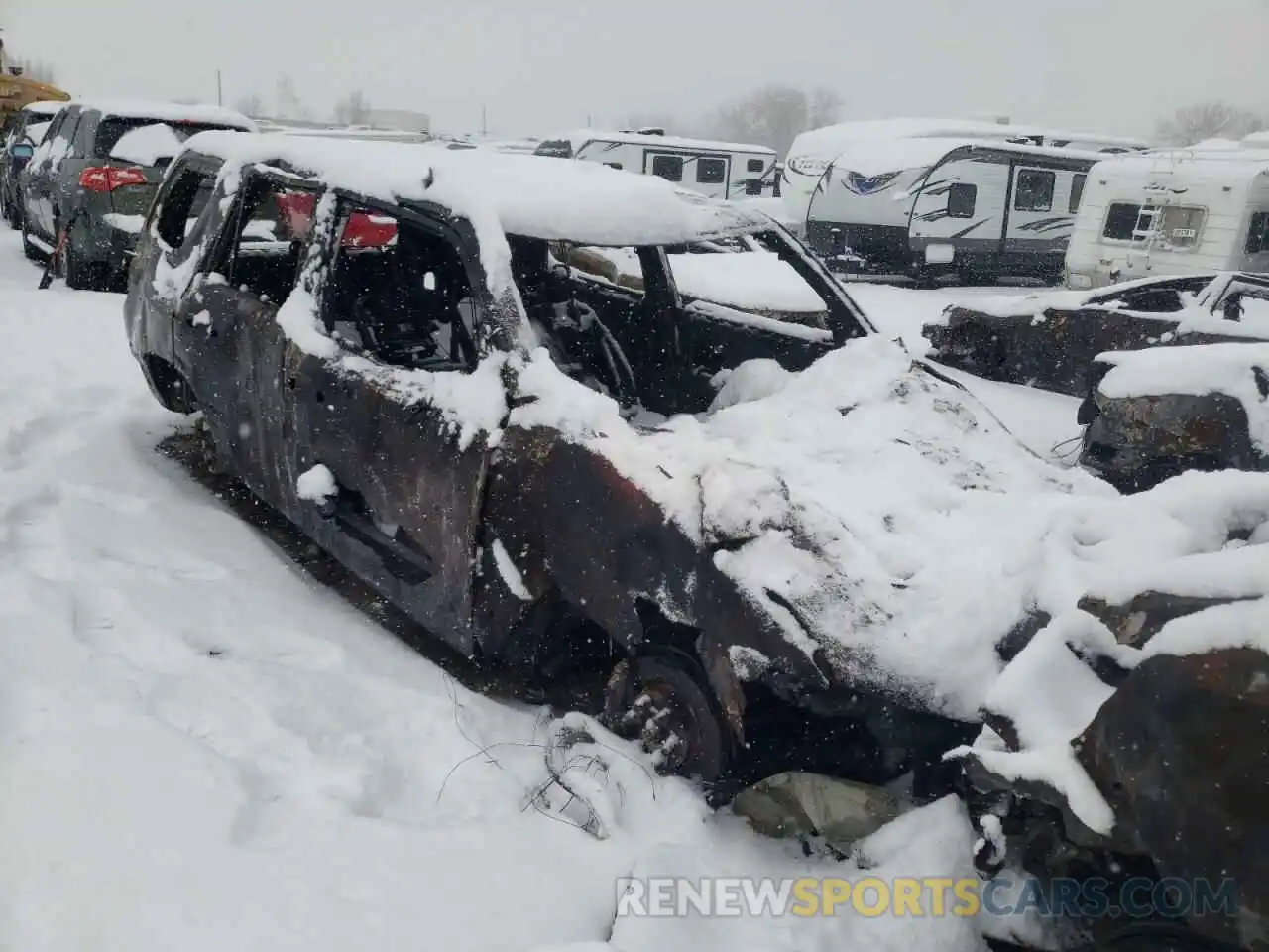 1 Photograph of a damaged car JTEPU5JR7M5870216 TOYOTA 4RUNNER 2021