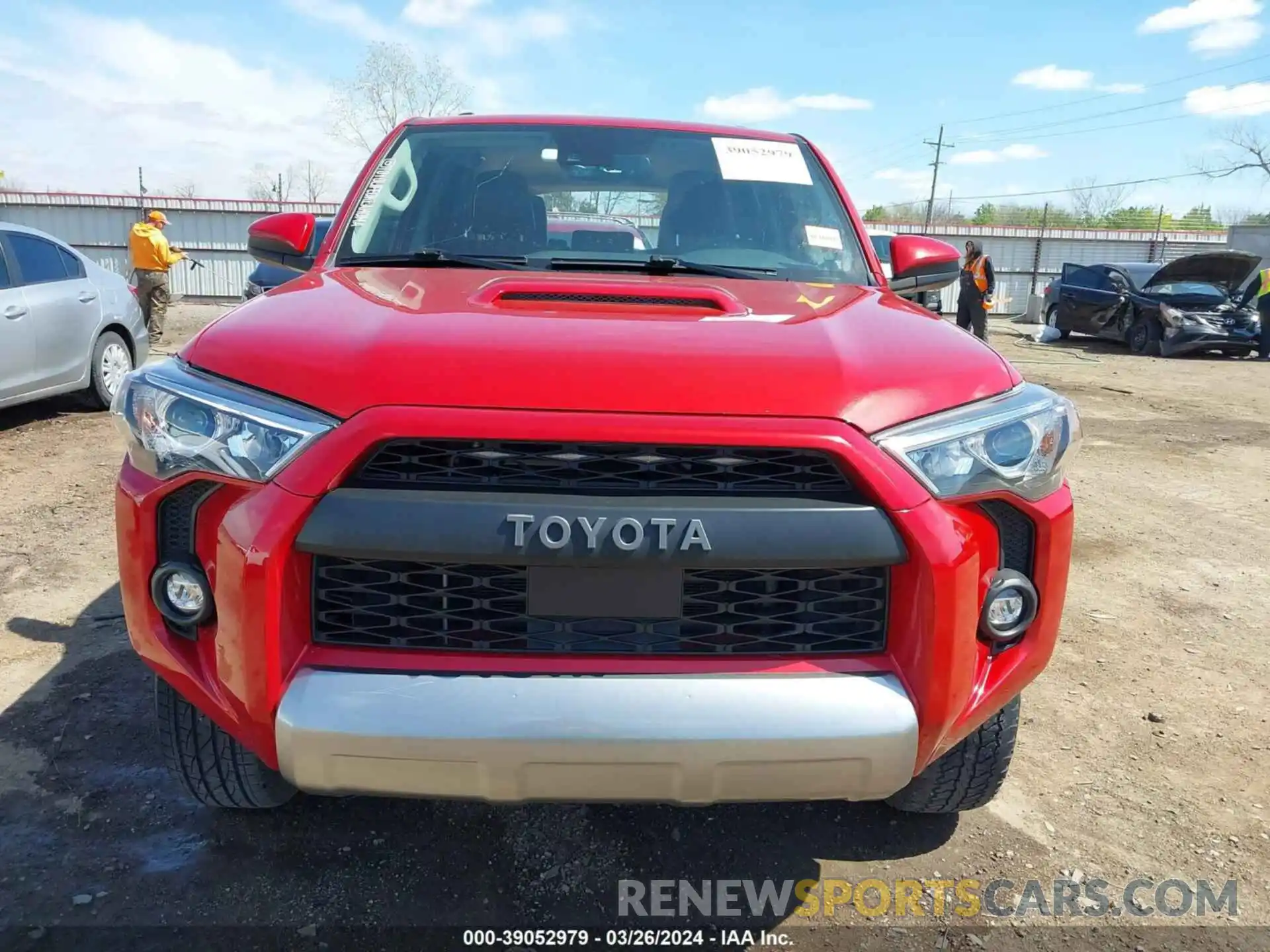 12 Photograph of a damaged car JTEPU5JR7M5917602 TOYOTA 4RUNNER 2021