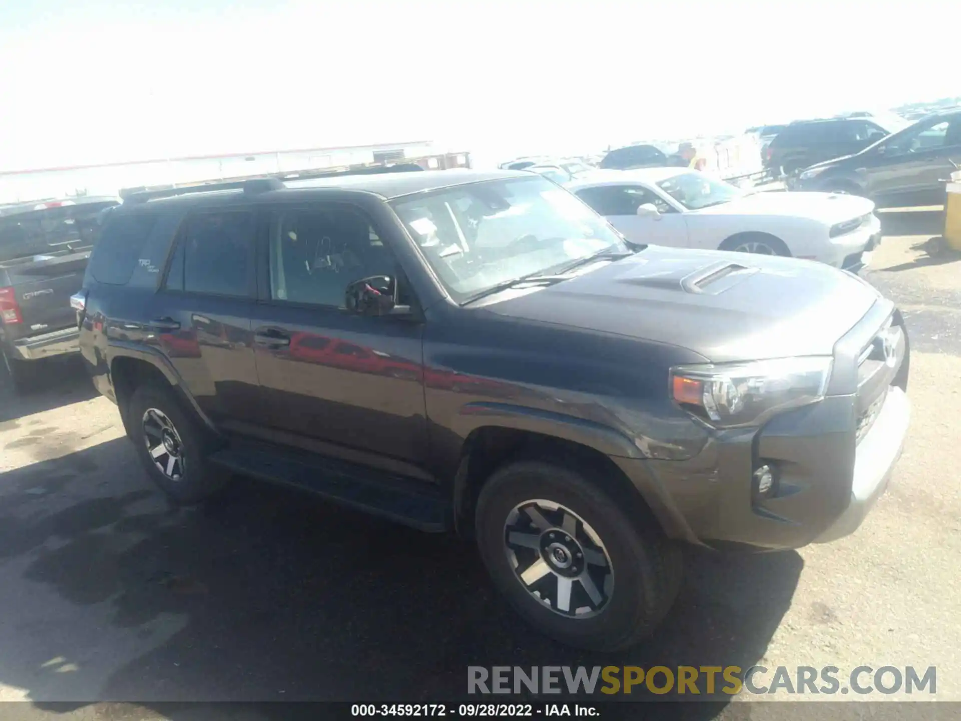 1 Photograph of a damaged car JTEPU5JR7M5930110 TOYOTA 4RUNNER 2021